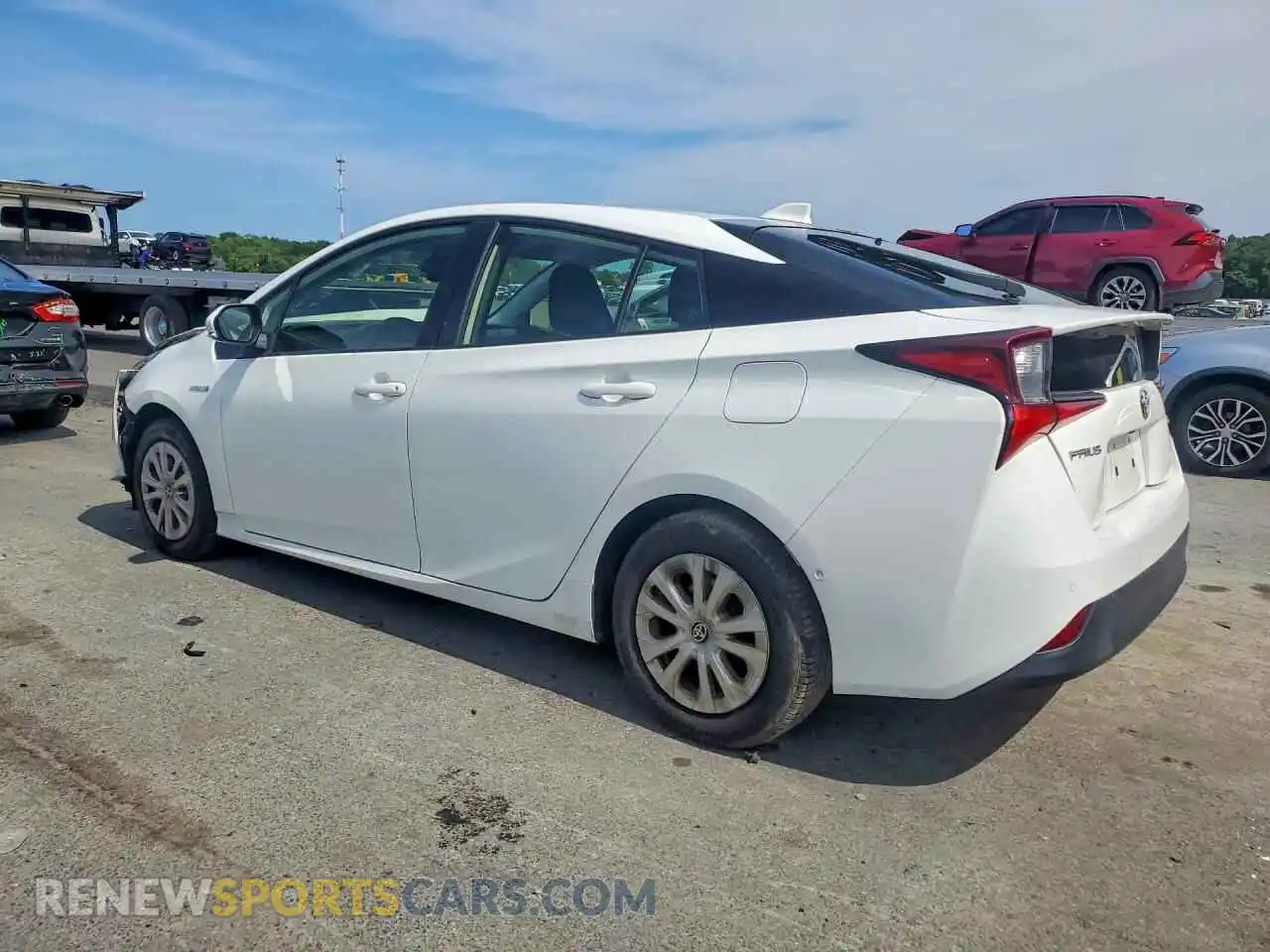 2 Photograph of a damaged car JTDKAMFU4M3145361 TOYOTA PRIUS 2021