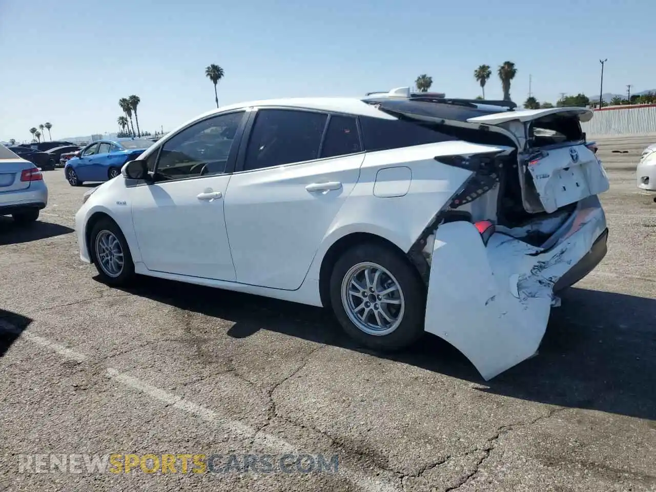 2 Photograph of a damaged car JTDKAMFU4M3145800 TOYOTA PRIUS 2021