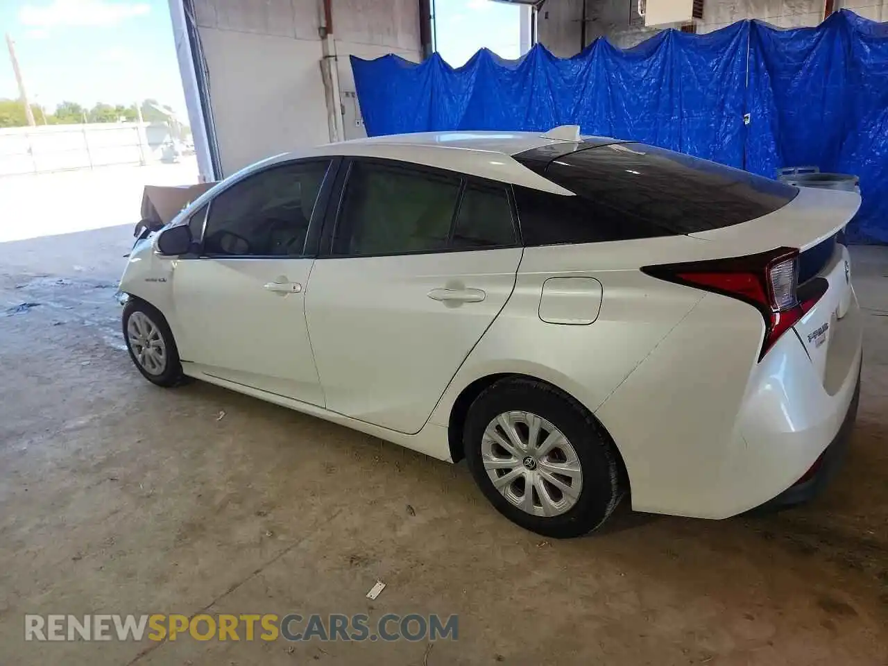 2 Photograph of a damaged car JTDKAMFU4M3146560 TOYOTA PRIUS 2021