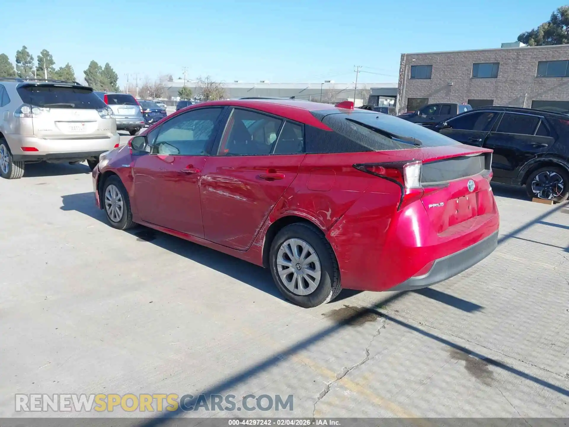3 Photograph of a damaged car JTDKAMFU4M3148941 TOYOTA PRIUS 2021