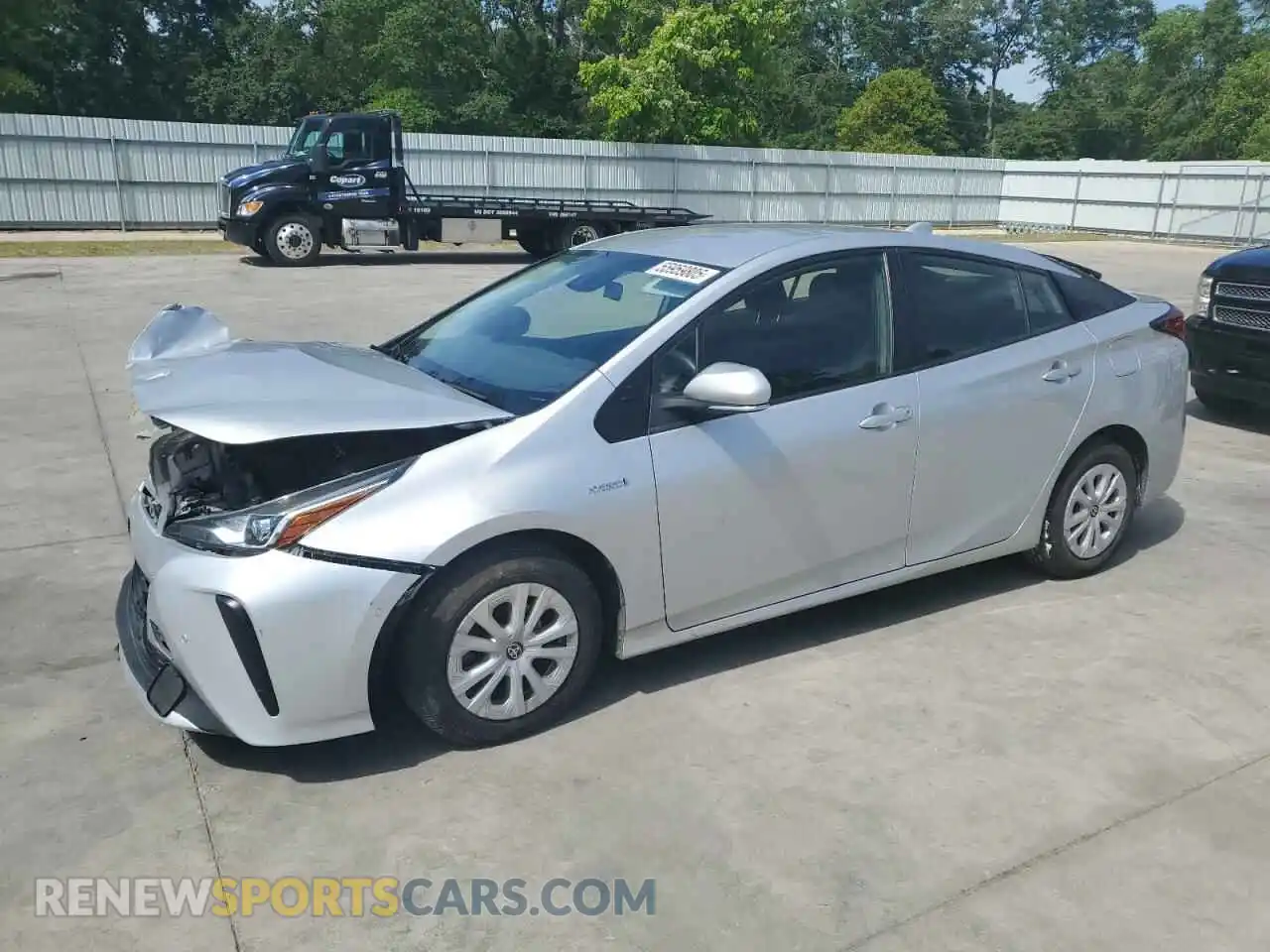 1 Photograph of a damaged car JTDKAMFU4M3150656 TOYOTA PRIUS 2021