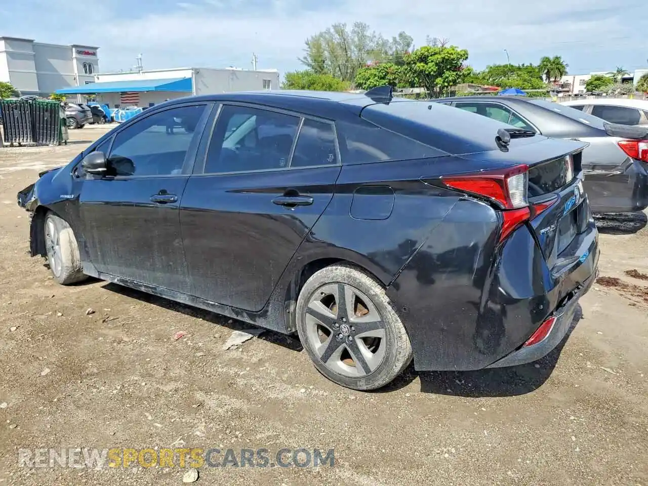 2 Photograph of a damaged car JTDKAMFU5M3131291 TOYOTA PRIUS 2021