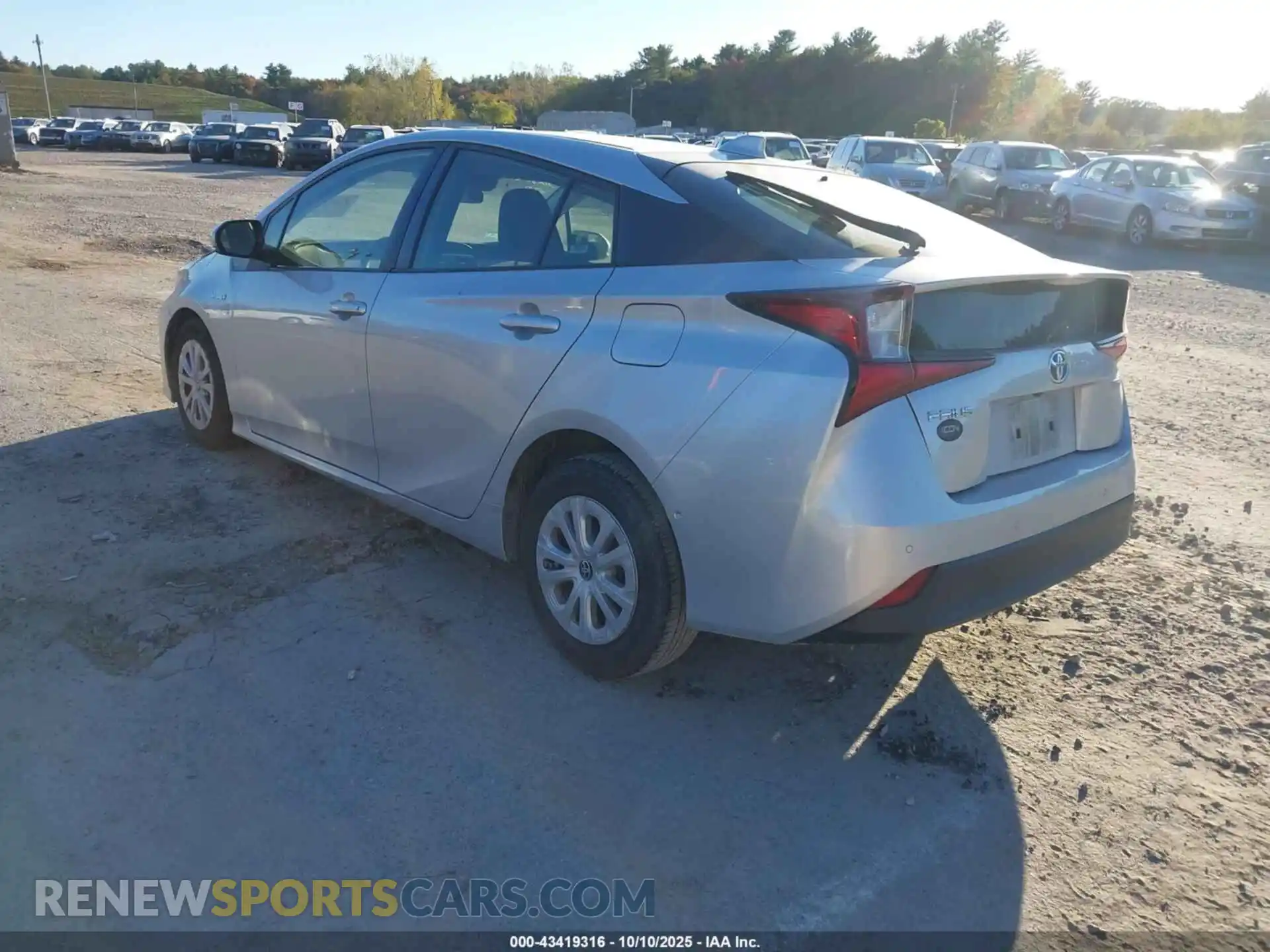3 Photograph of a damaged car JTDKAMFU5M3140153 TOYOTA PRIUS 2021
