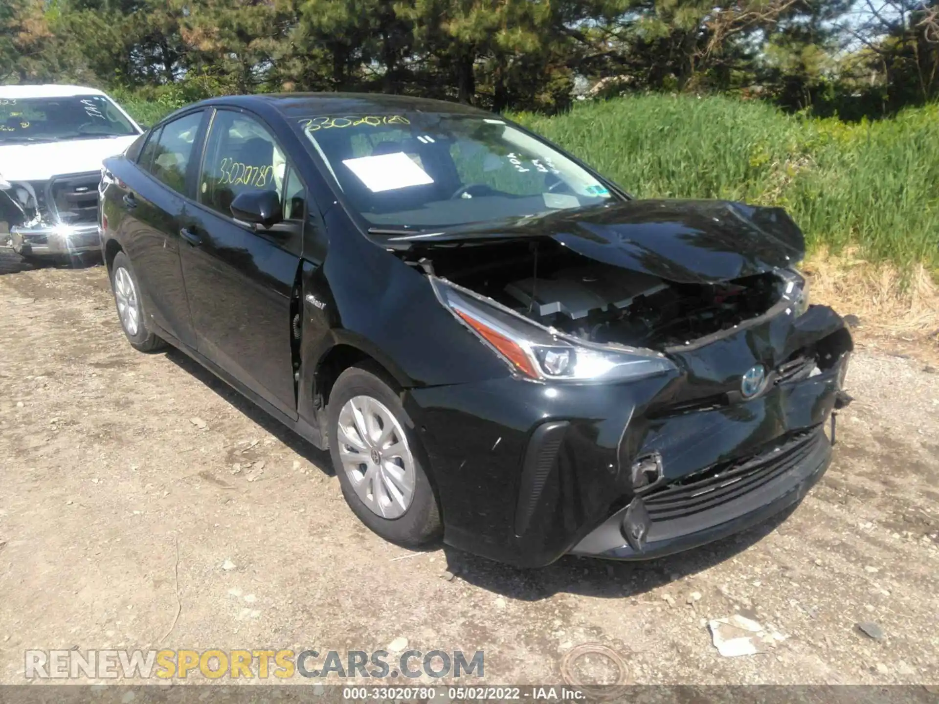 1 Photograph of a damaged car JTDKAMFU5M3145465 TOYOTA PRIUS 2021