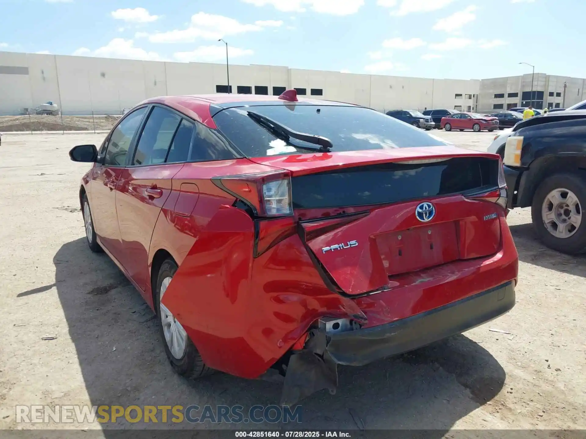 3 Photograph of a damaged car JTDKAMFU5M3145899 TOYOTA PRIUS 2021