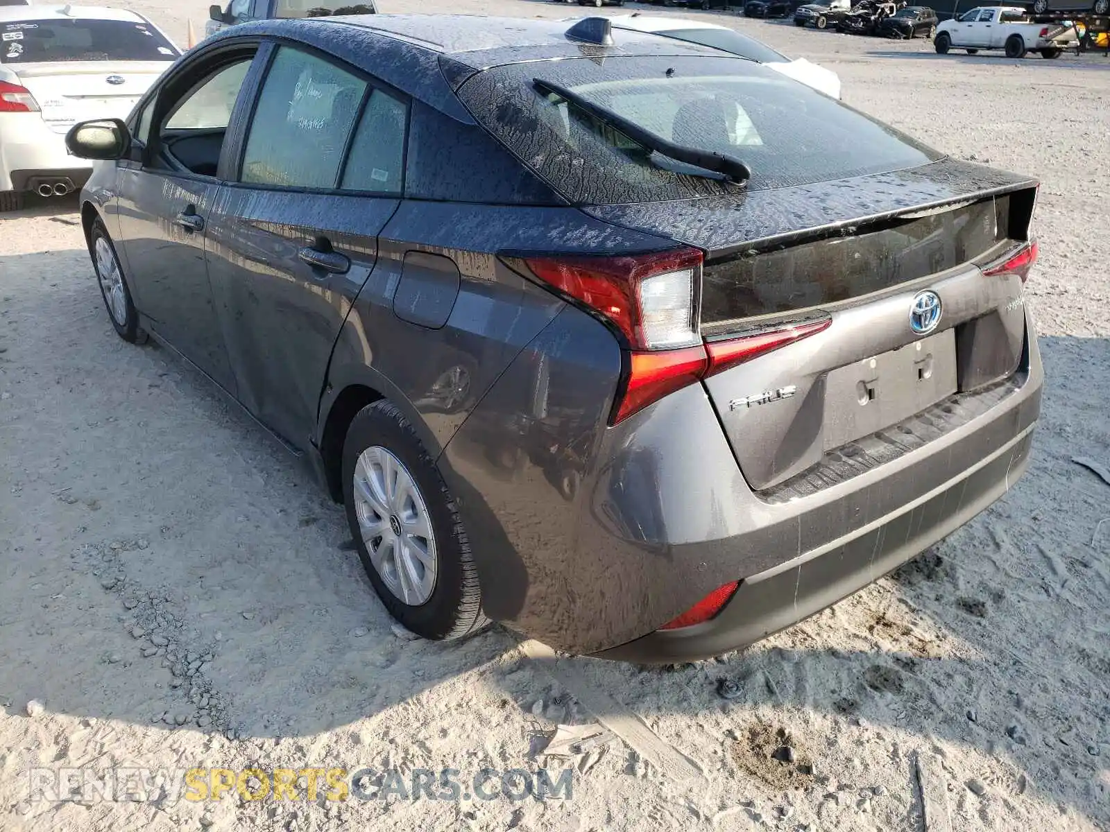 3 Photograph of a damaged car JTDKAMFU5M3146180 TOYOTA PRIUS 2021