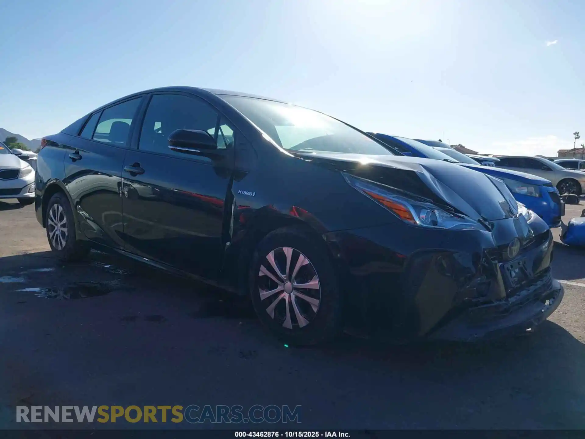 1 Photograph of a damaged car JTDKAMFU5M3146454 TOYOTA PRIUS 2021