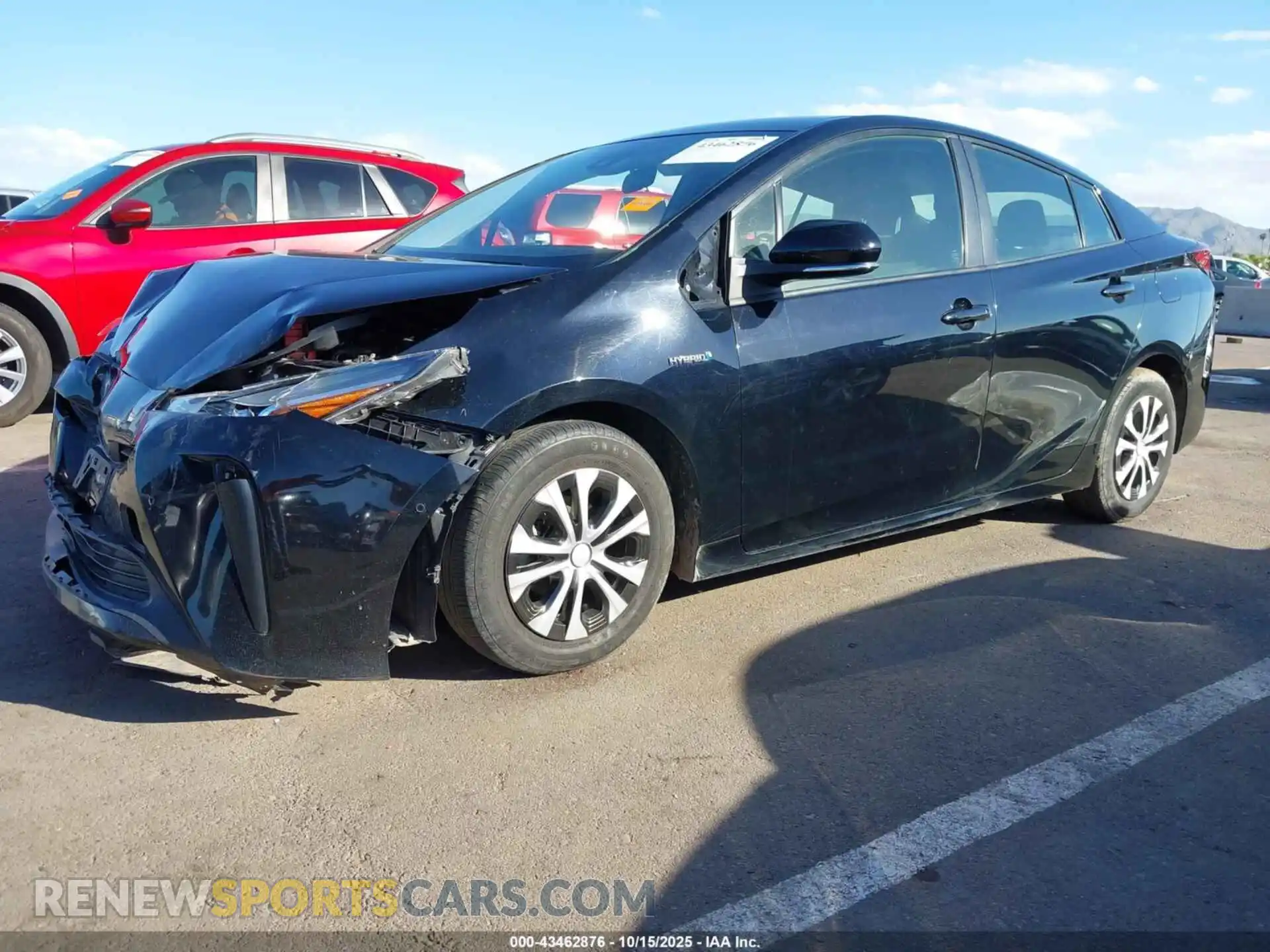 2 Photograph of a damaged car JTDKAMFU5M3146454 TOYOTA PRIUS 2021