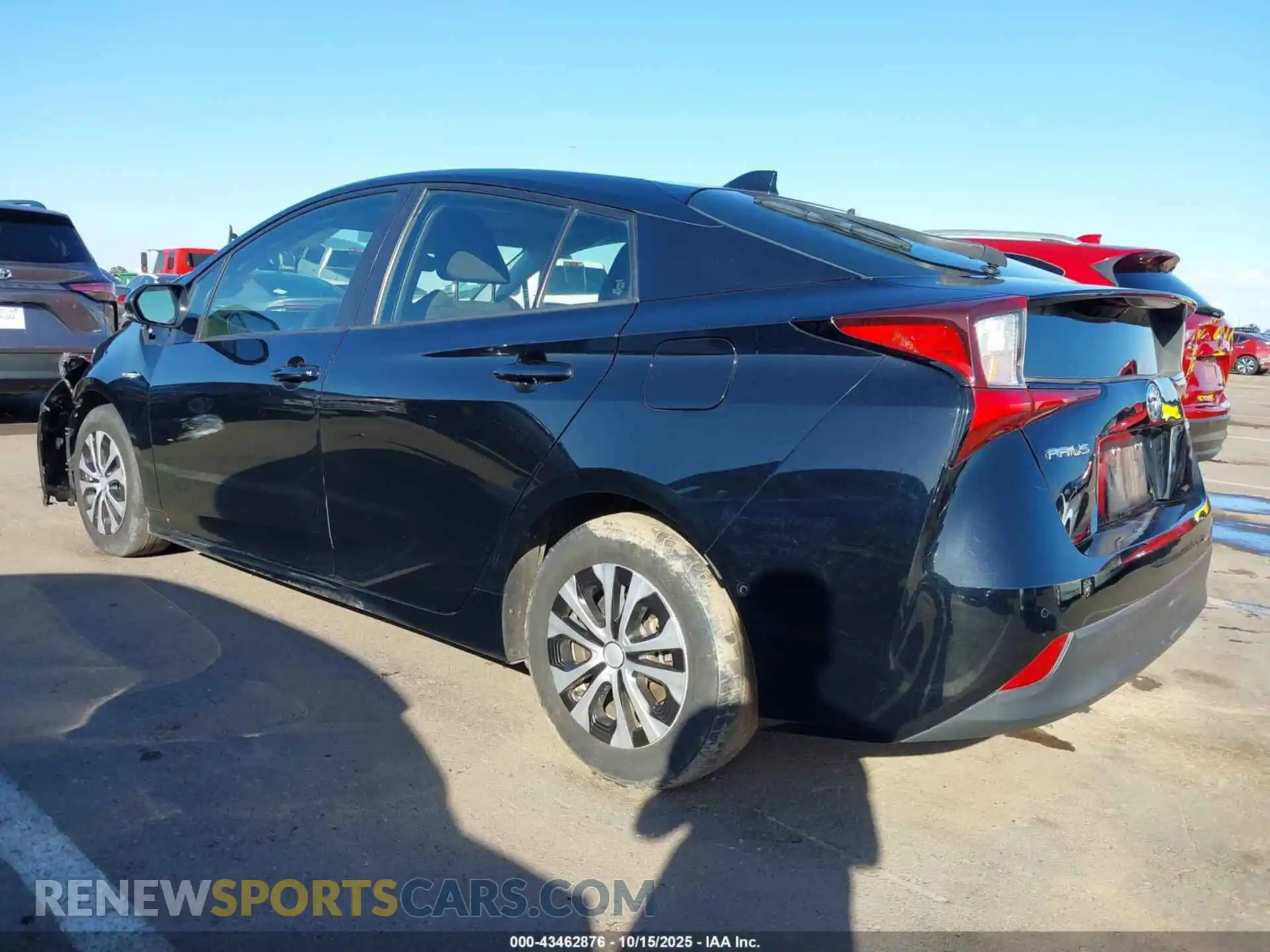 3 Photograph of a damaged car JTDKAMFU5M3146454 TOYOTA PRIUS 2021