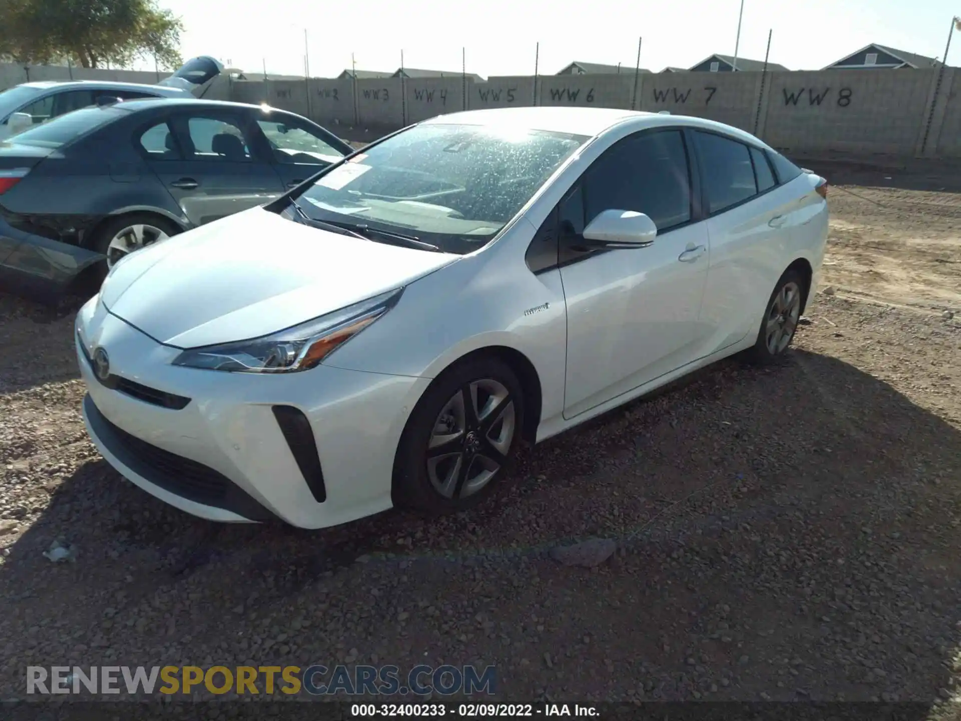 2 Photograph of a damaged car JTDKAMFU6M3133986 TOYOTA PRIUS 2021