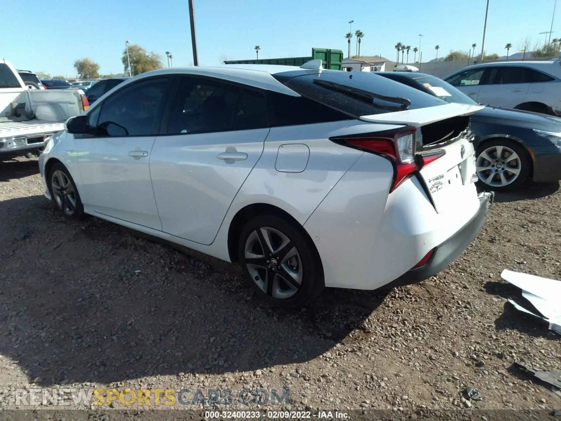 3 Photograph of a damaged car JTDKAMFU6M3133986 TOYOTA PRIUS 2021