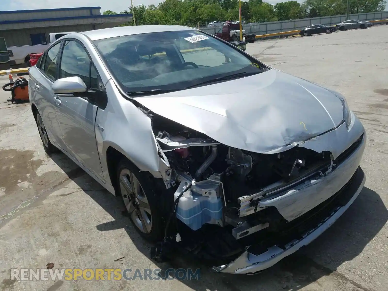 1 Photograph of a damaged car JTDKAMFU6M3134488 TOYOTA PRIUS 2021