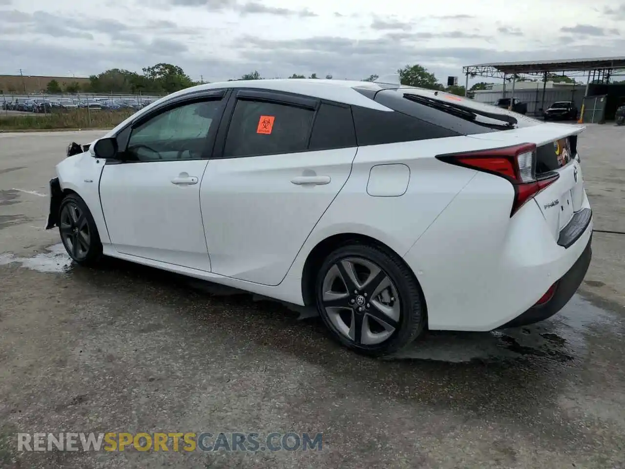 2 Photograph of a damaged car JTDKAMFU6M3138668 TOYOTA PRIUS 2021