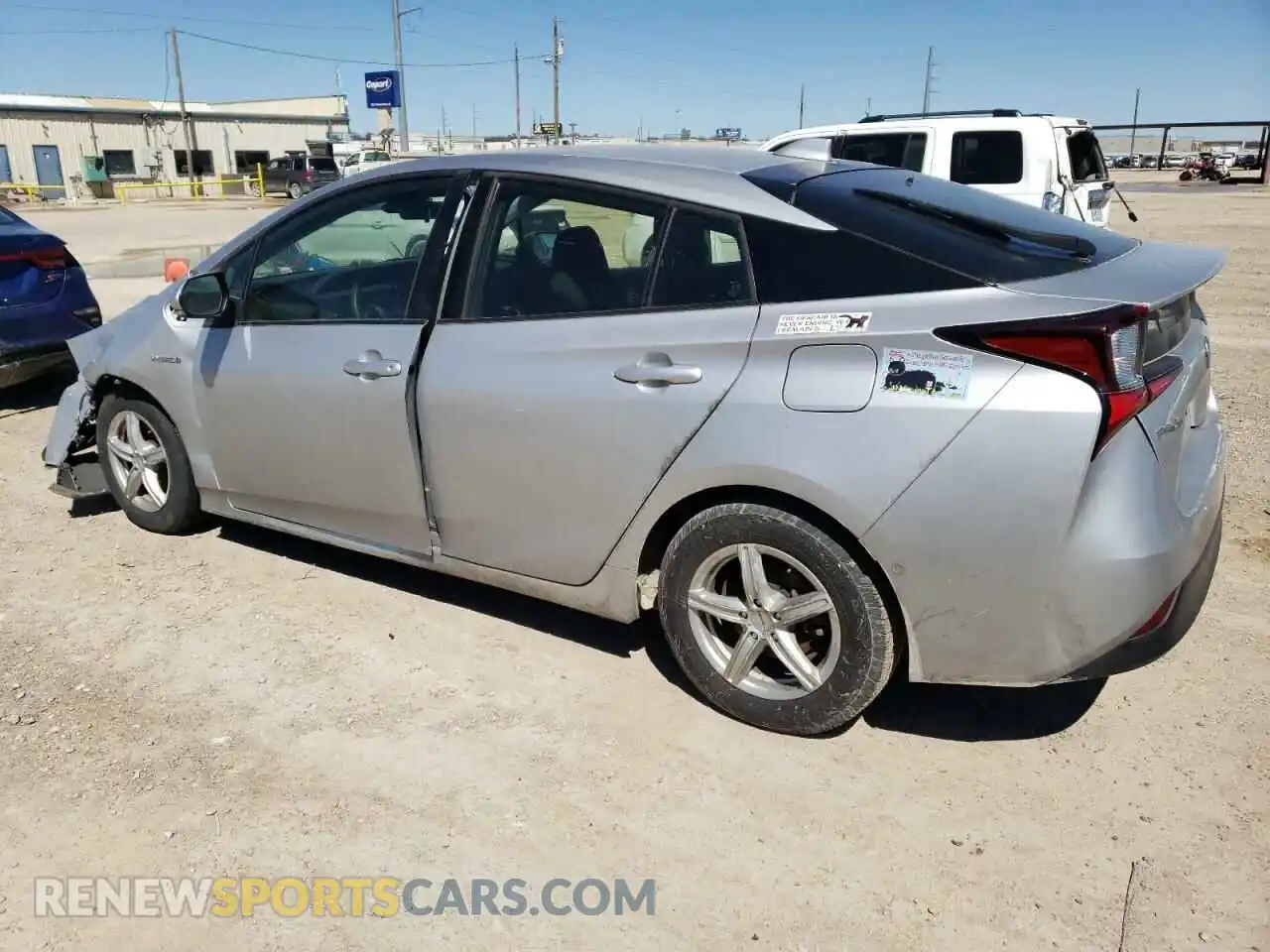 2 Photograph of a damaged car JTDKAMFU6M3146835 TOYOTA PRIUS 2021