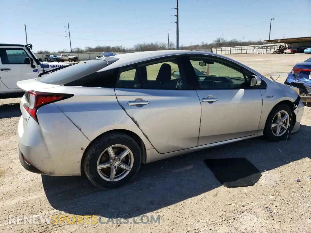 3 Photograph of a damaged car JTDKAMFU6M3146835 TOYOTA PRIUS 2021