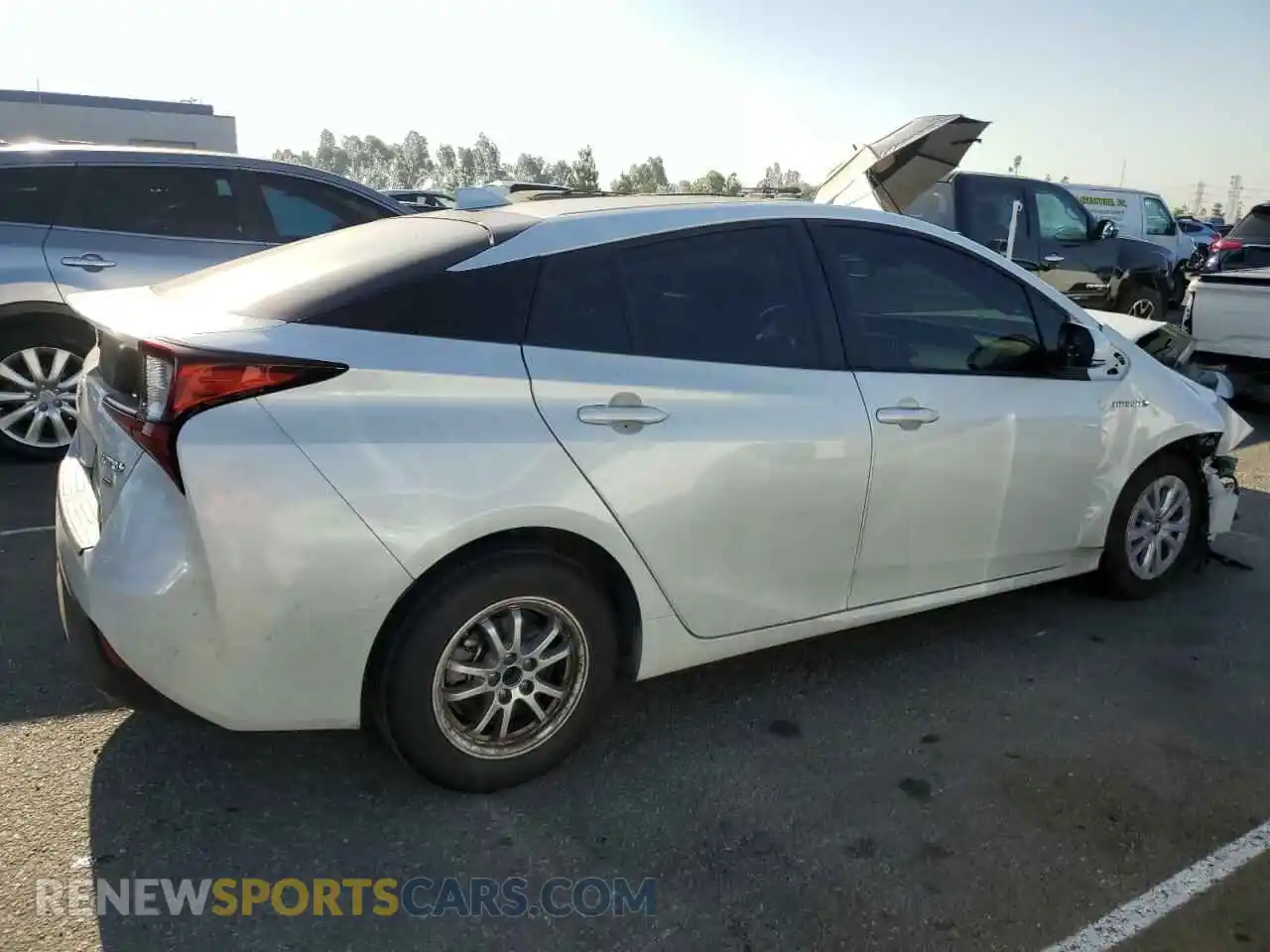 3 Photograph of a damaged car JTDKAMFU6M3152005 TOYOTA PRIUS 2021