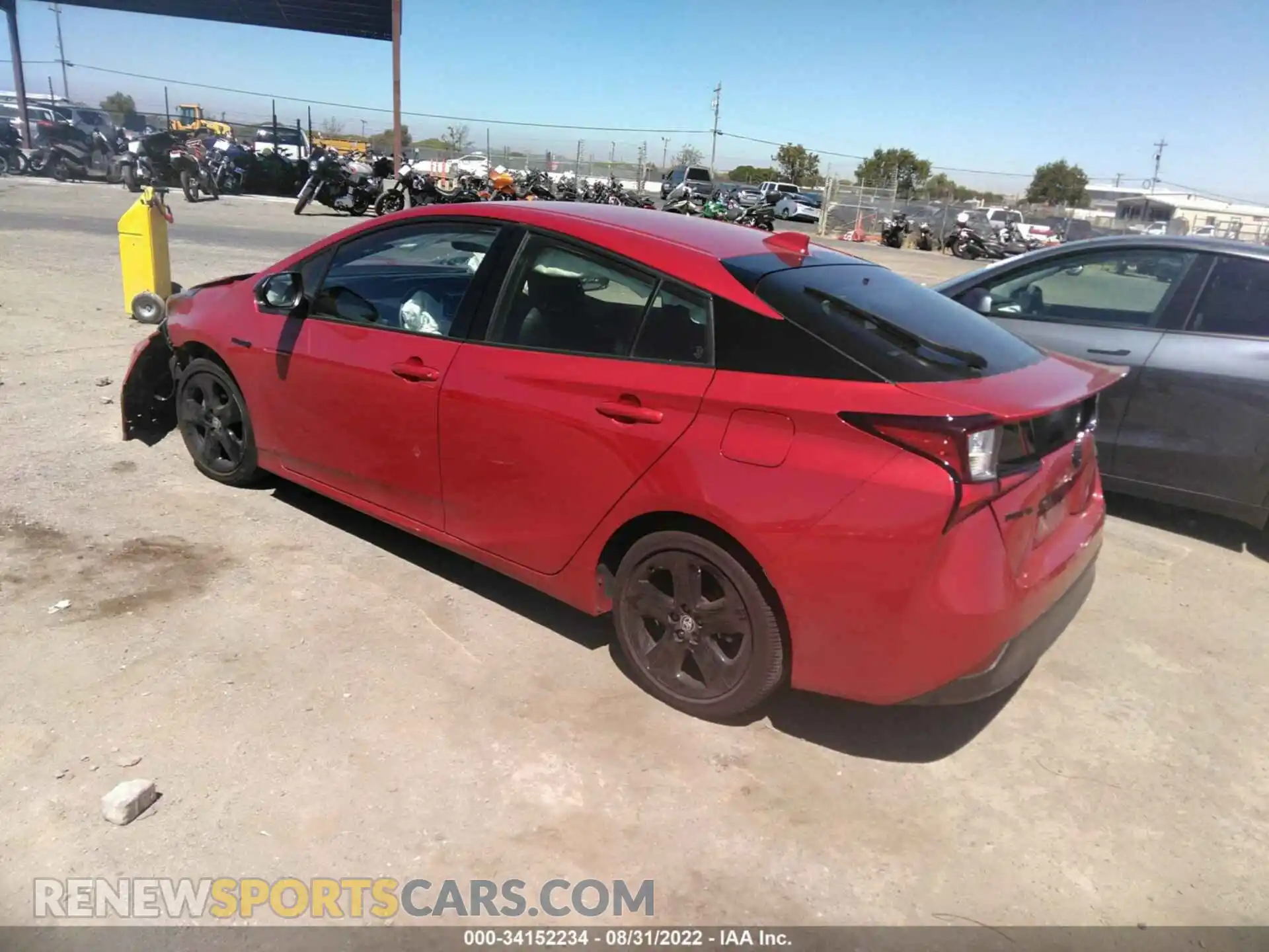 3 Photograph of a damaged car JTDKAMFU7M3129042 TOYOTA PRIUS 2021