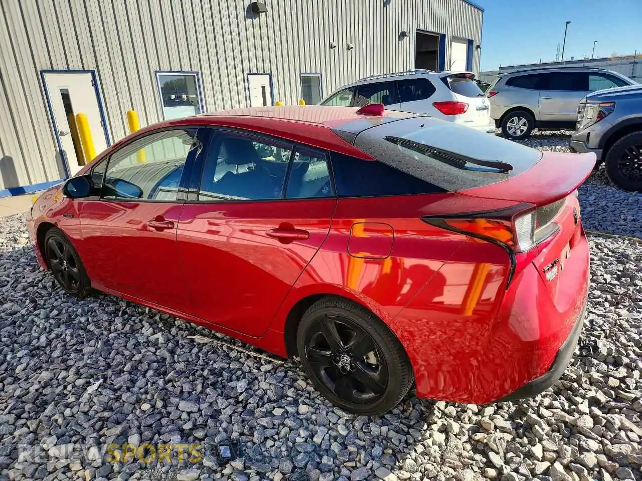 2 Photograph of a damaged car JTDKAMFU7M3129607 TOYOTA PRIUS 2021