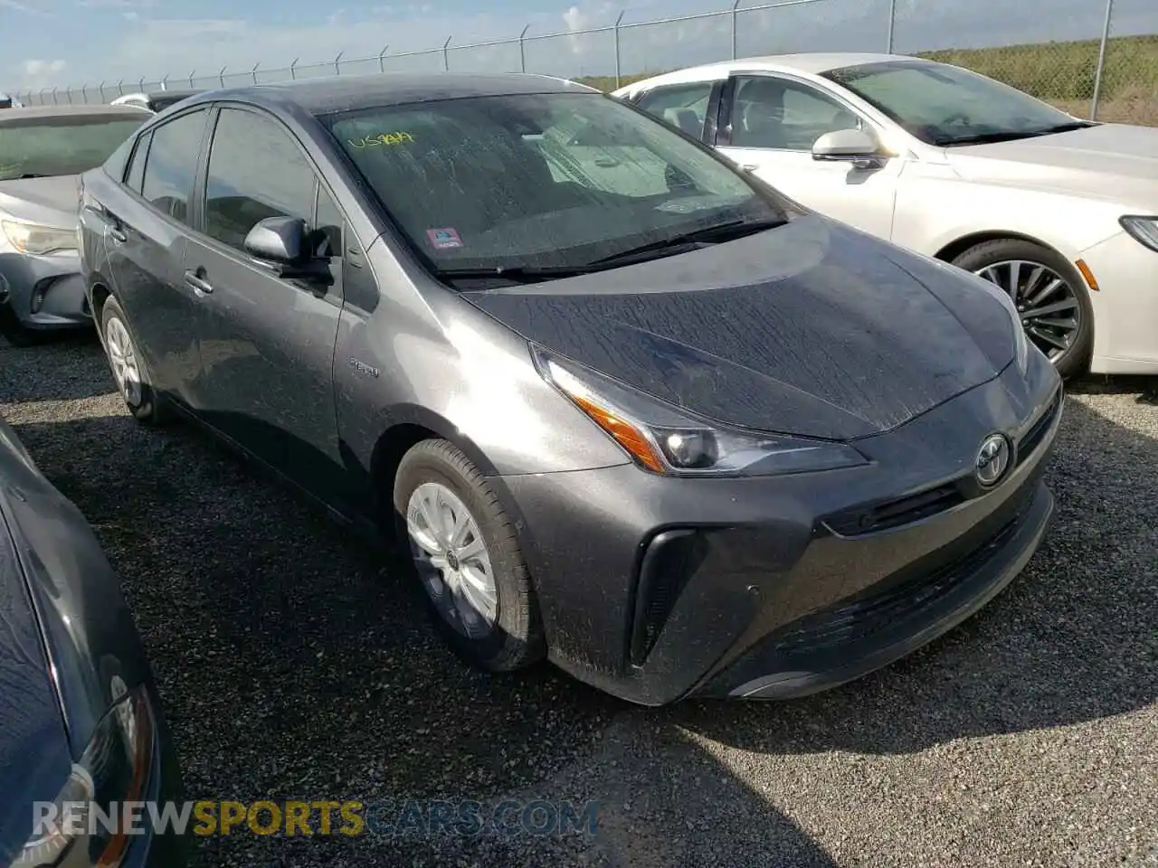 1 Photograph of a damaged car JTDKAMFU7M3133205 TOYOTA PRIUS 2021