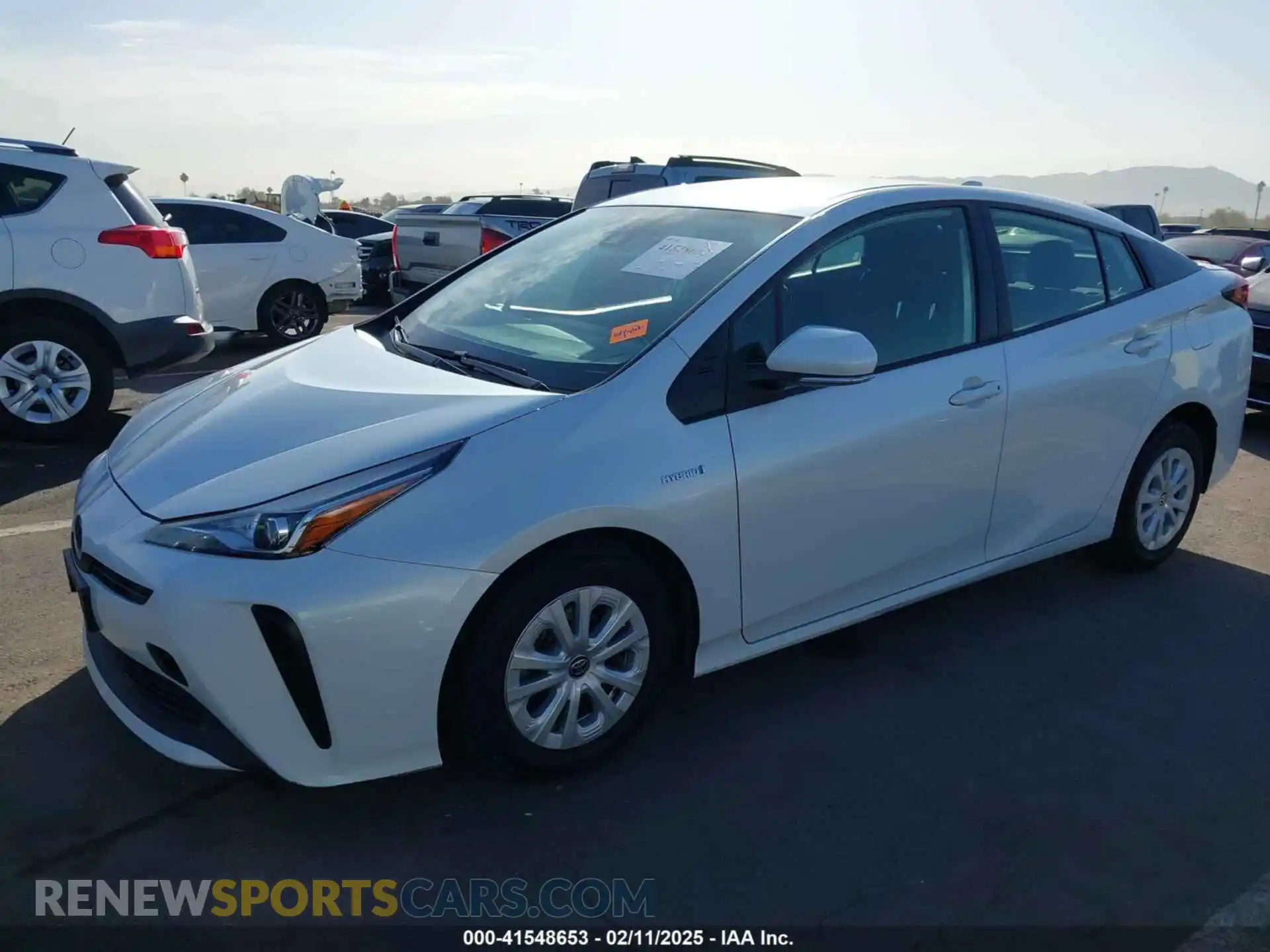 2 Photograph of a damaged car JTDKAMFU7M3133544 TOYOTA PRIUS 2021