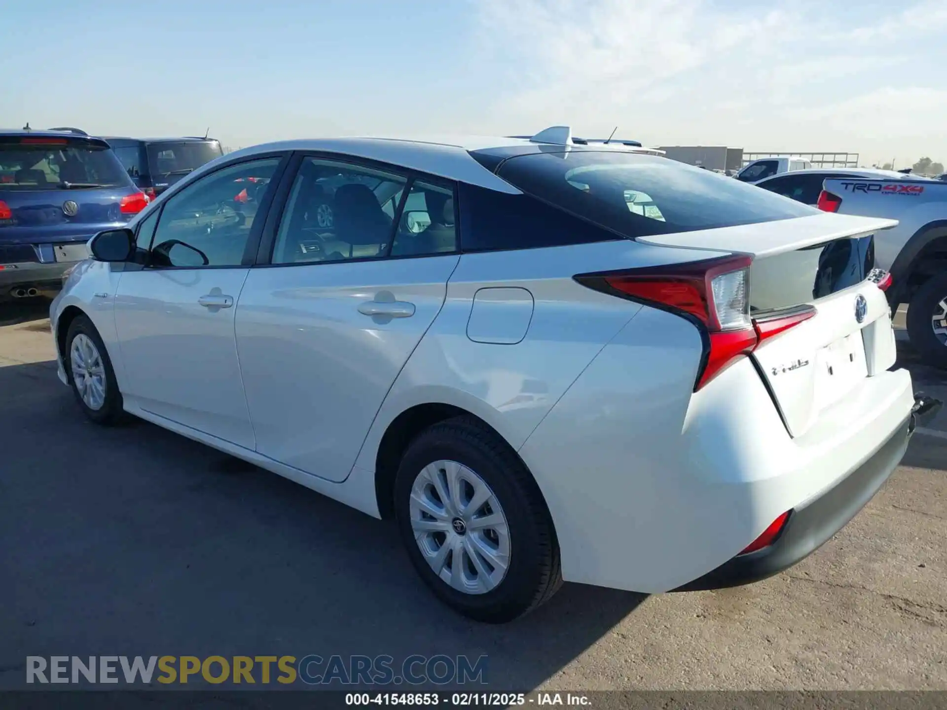 3 Photograph of a damaged car JTDKAMFU7M3133544 TOYOTA PRIUS 2021