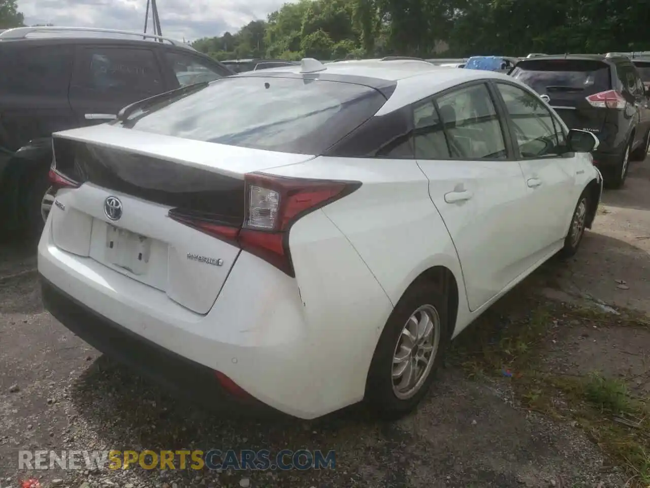 3 Photograph of a damaged car JTDKAMFU7M3133835 TOYOTA PRIUS 2021