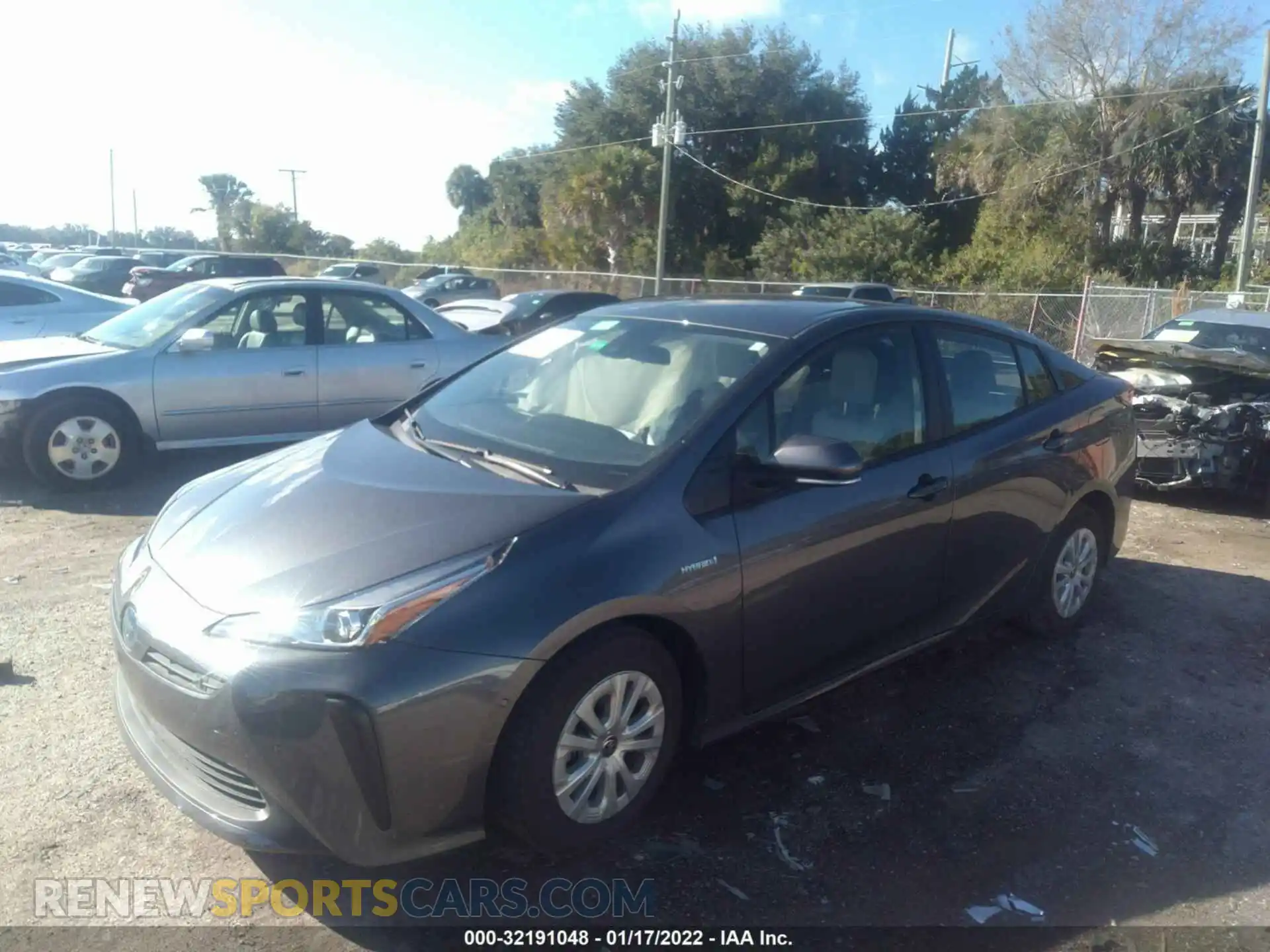 2 Photograph of a damaged car JTDKAMFU7M3139554 TOYOTA PRIUS 2021