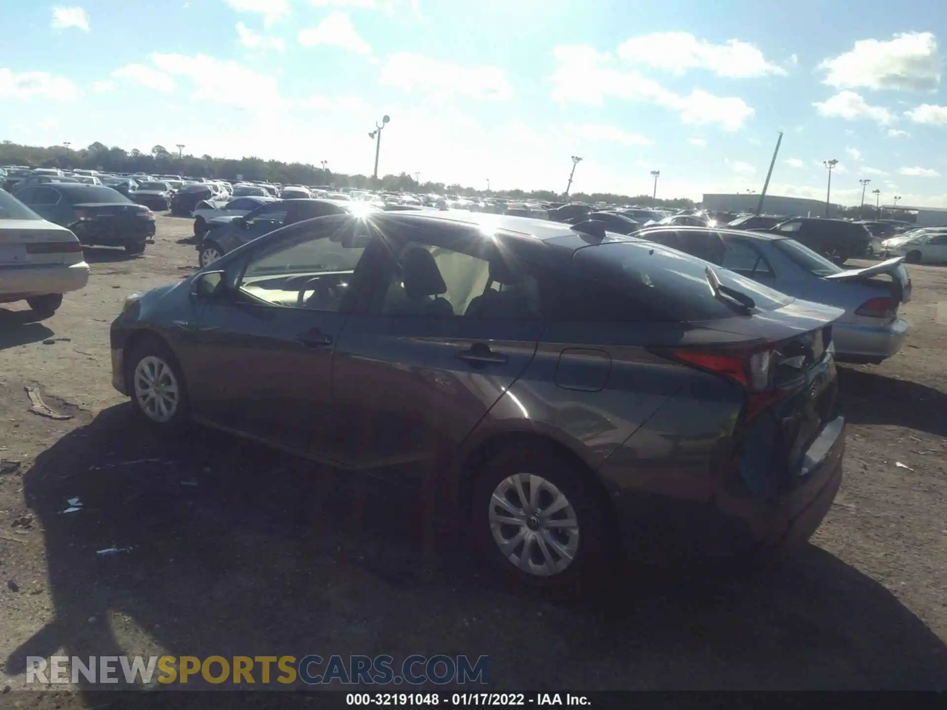 3 Photograph of a damaged car JTDKAMFU7M3139554 TOYOTA PRIUS 2021