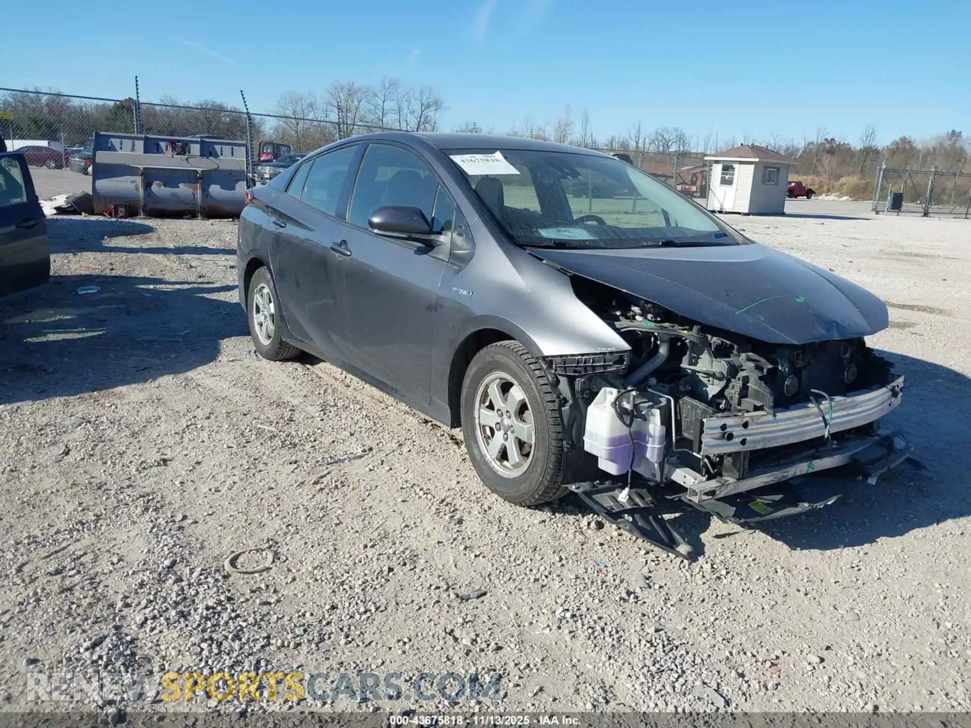 1 Photograph of a damaged car JTDKAMFU7M3140638 TOYOTA PRIUS 2021