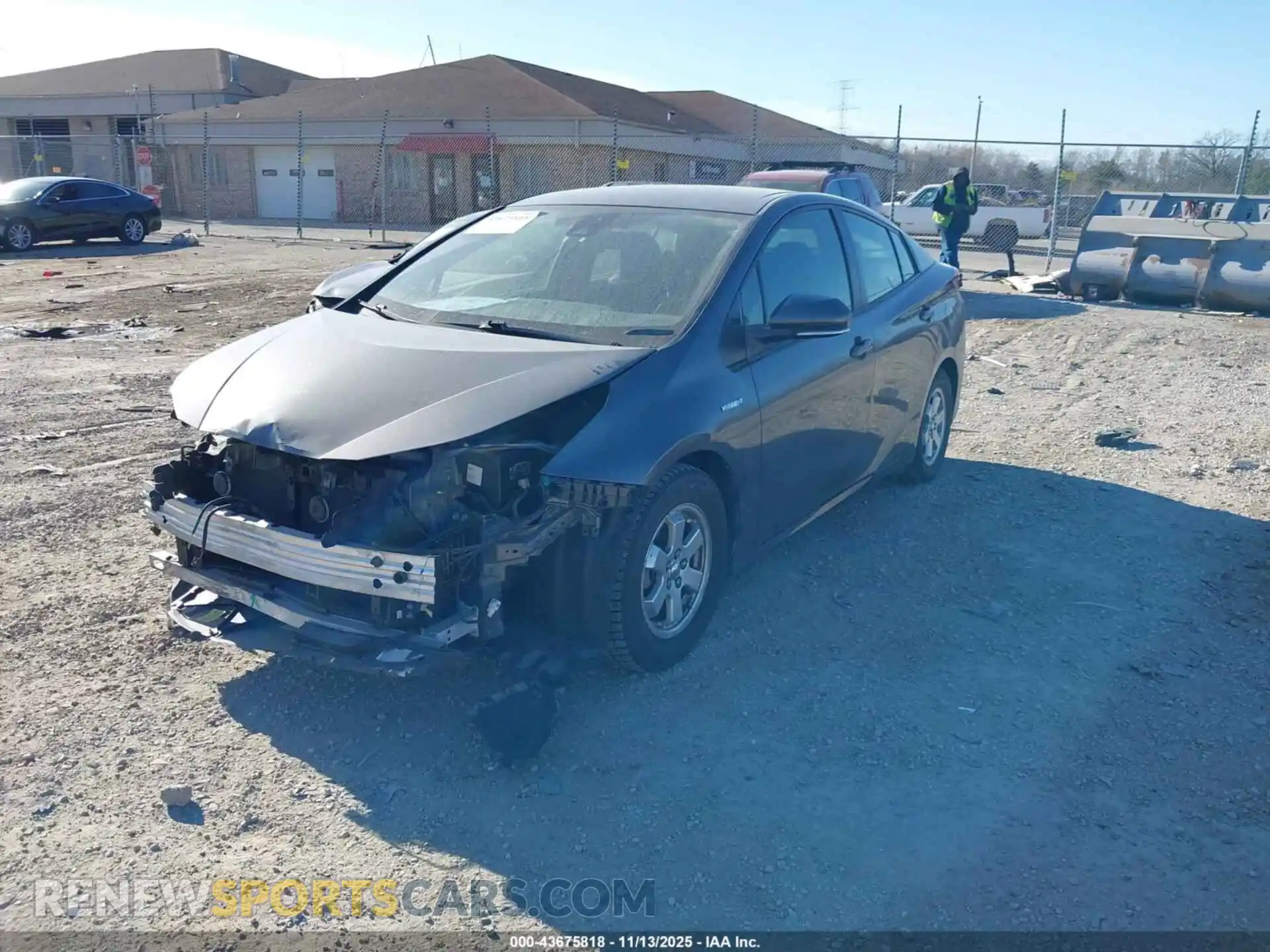 2 Photograph of a damaged car JTDKAMFU7M3140638 TOYOTA PRIUS 2021