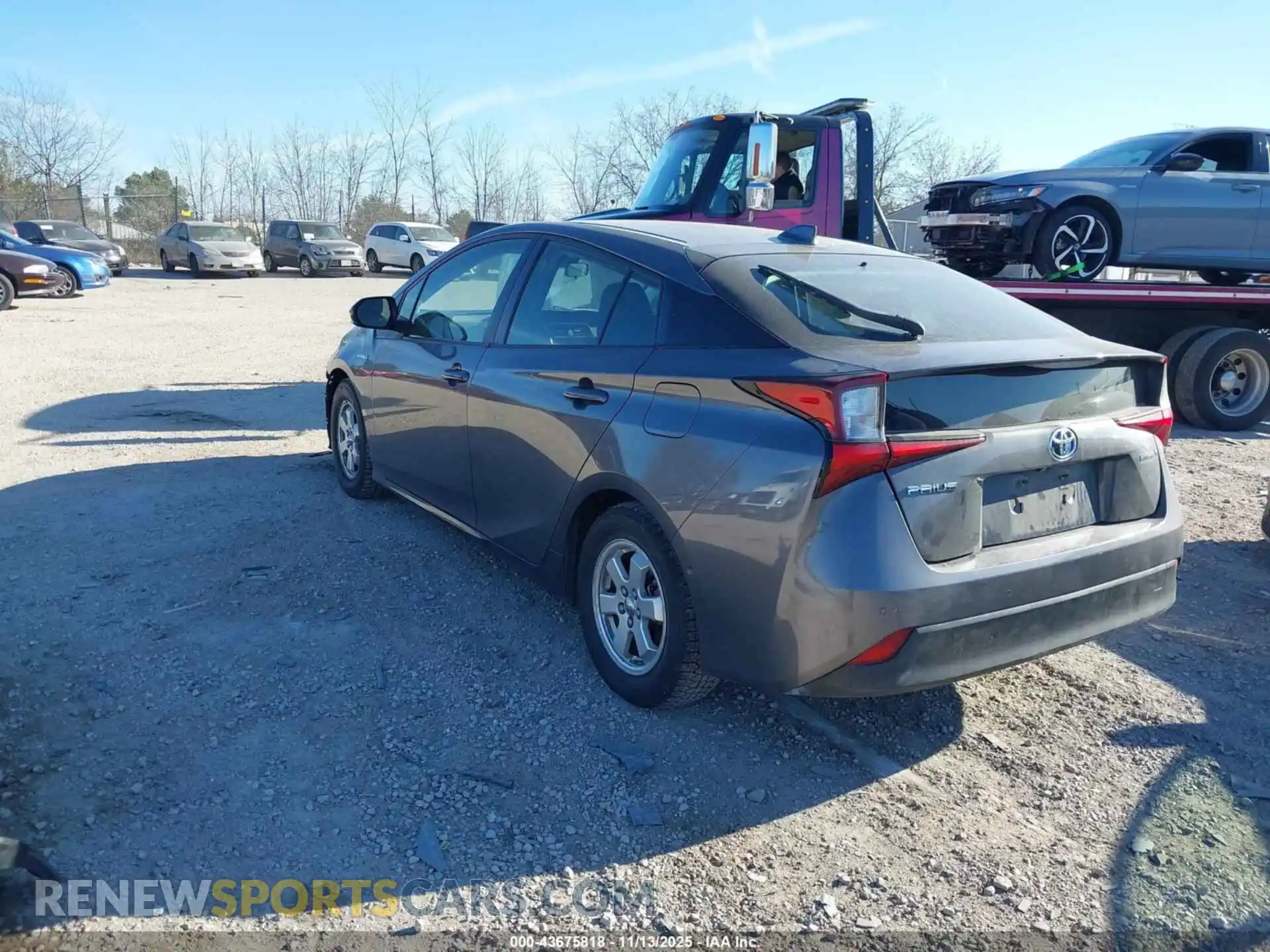 3 Photograph of a damaged car JTDKAMFU7M3140638 TOYOTA PRIUS 2021