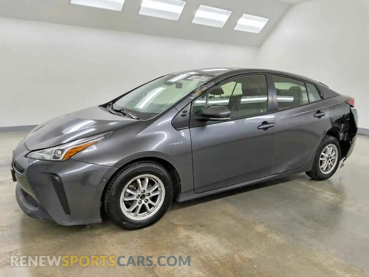 1 Photograph of a damaged car JTDKAMFU7M3143135 TOYOTA PRIUS 2021