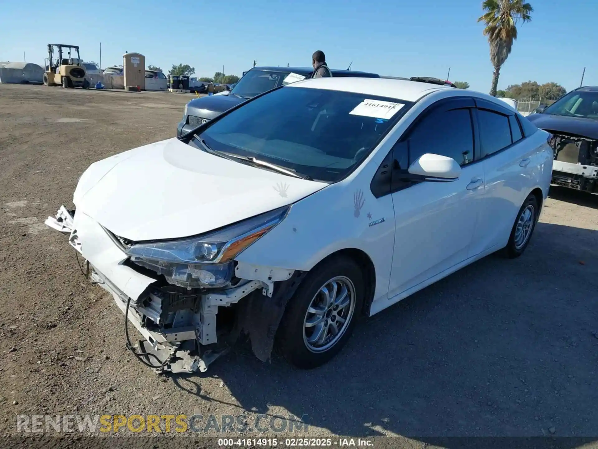 2 Photograph of a damaged car JTDKAMFU7M3148089 TOYOTA PRIUS 2021