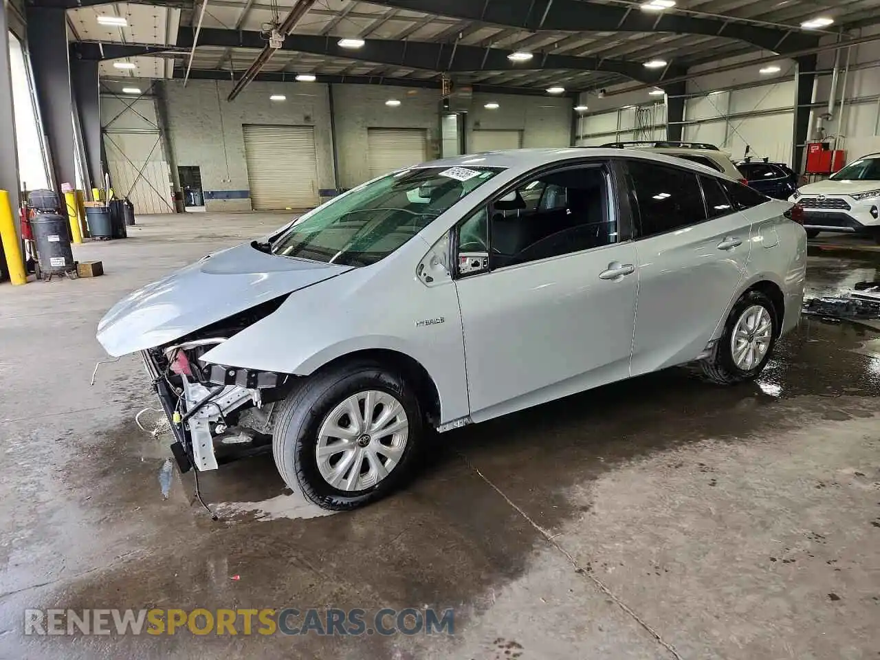 1 Photograph of a damaged car JTDKAMFU7M3149078 TOYOTA PRIUS 2021
