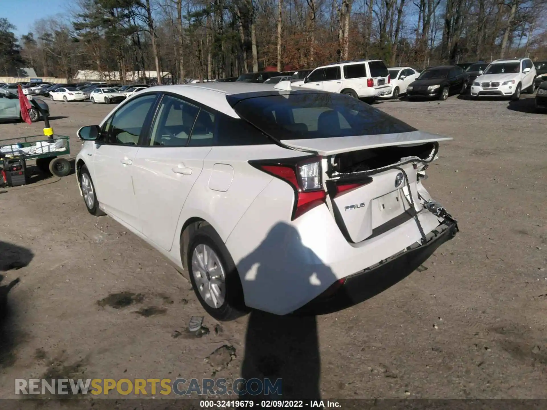 3 Photograph of a damaged car JTDKAMFU7M3151476 TOYOTA PRIUS 2021