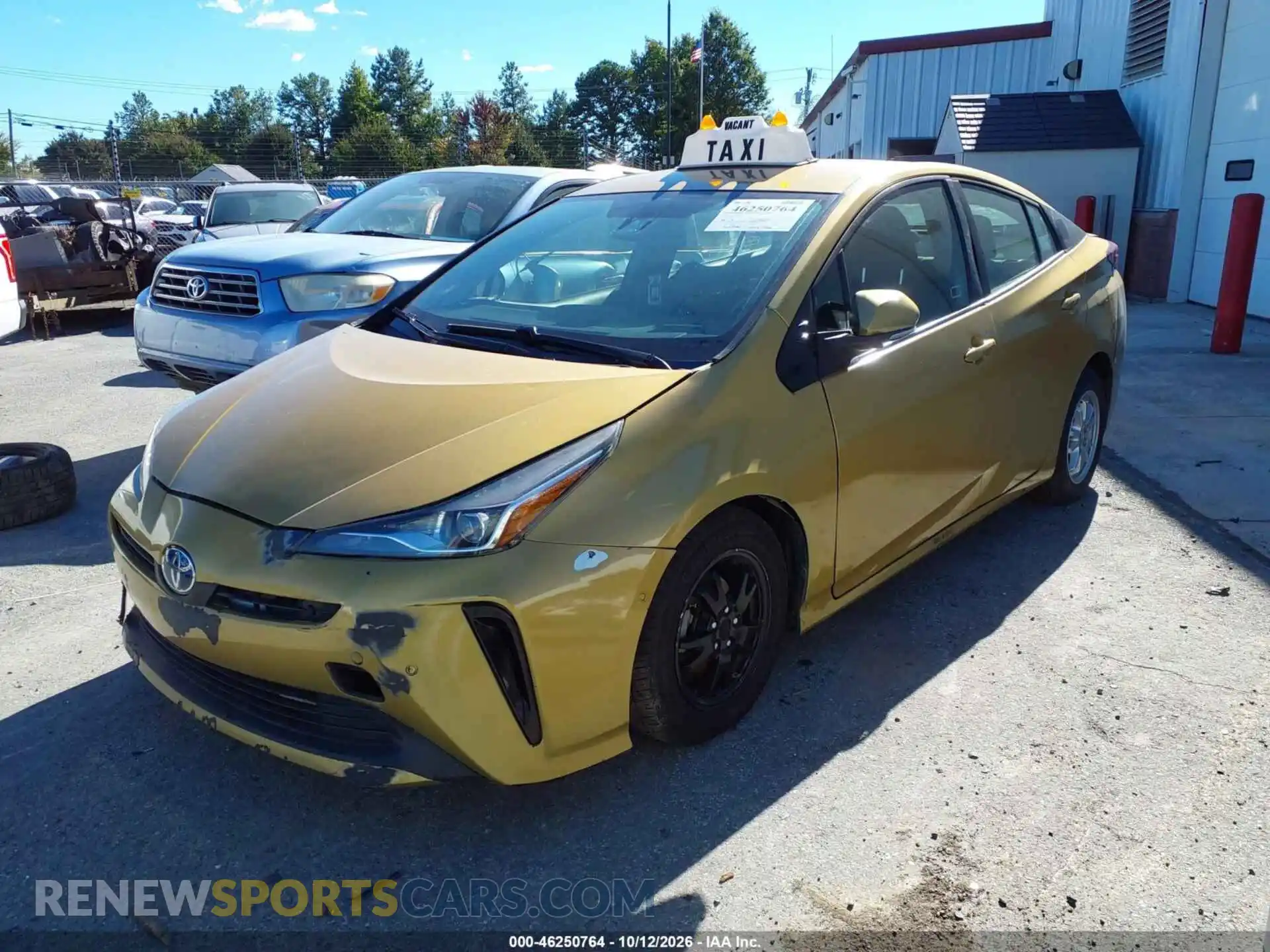 2 Photograph of a damaged car JTDKAMFU7M3153132 TOYOTA PRIUS 2021