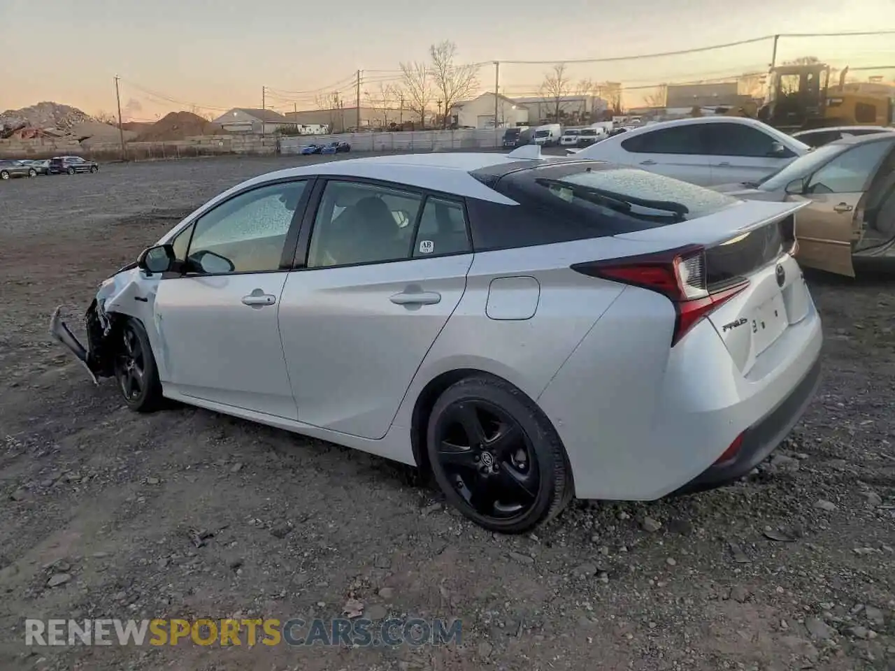 2 Photograph of a damaged car JTDKAMFU8M3127672 TOYOTA PRIUS 2021