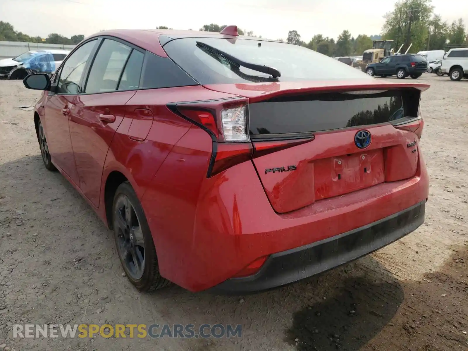 3 Photograph of a damaged car JTDKAMFU8M3128997 TOYOTA PRIUS 2021