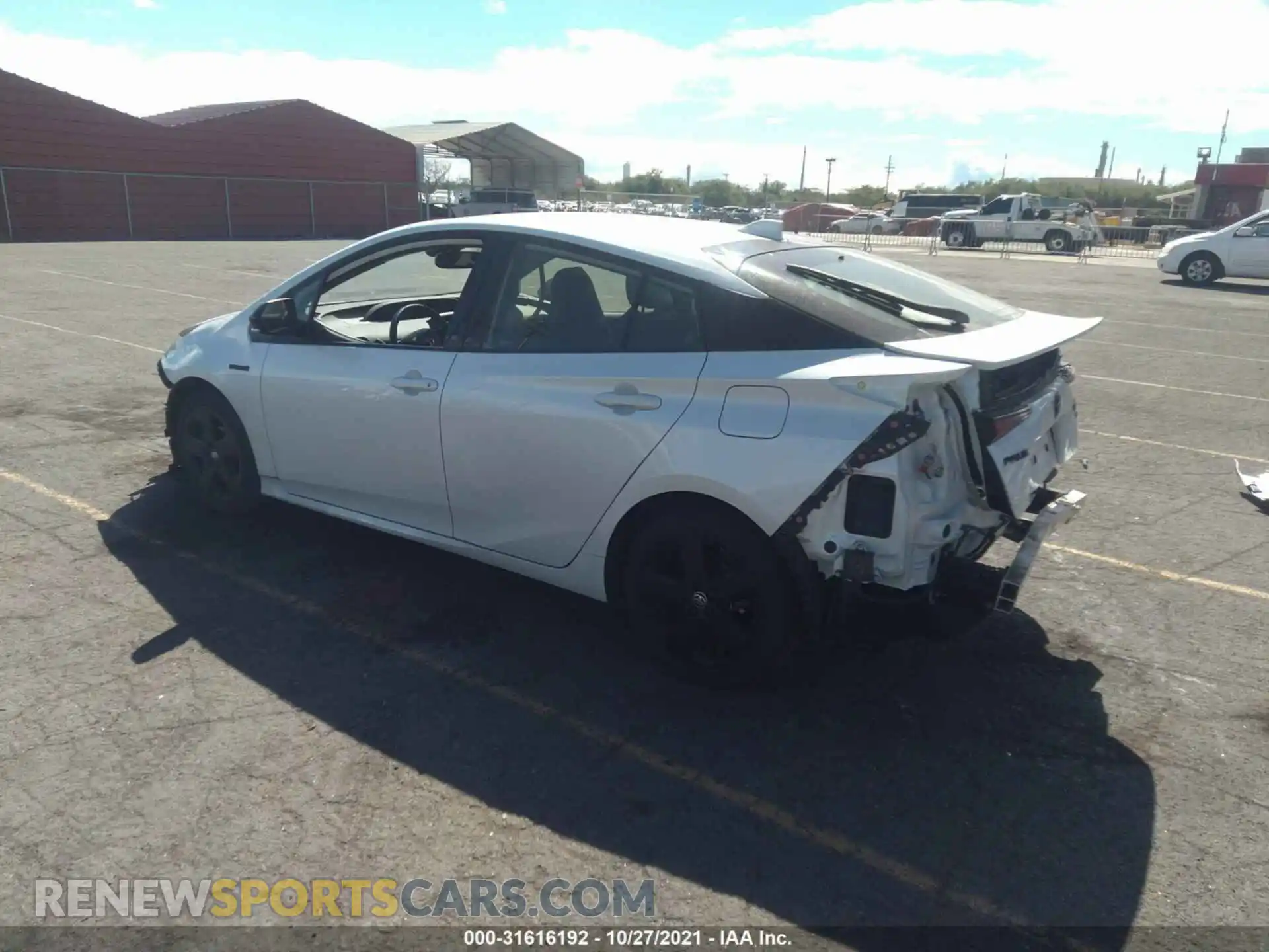 3 Photograph of a damaged car JTDKAMFU8M3129079 TOYOTA PRIUS 2021