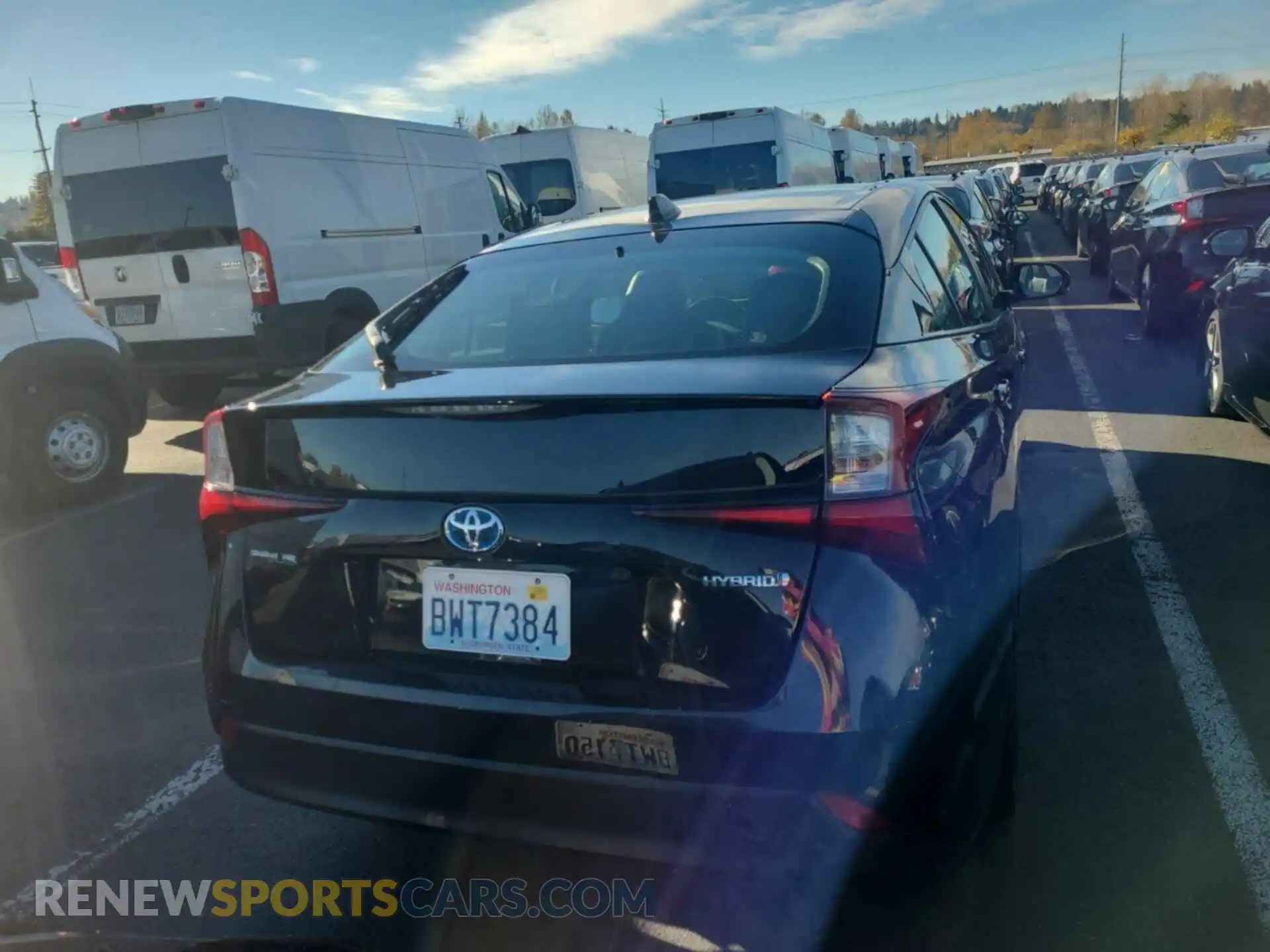 2 Photograph of a damaged car JTDKAMFU8M3136680 TOYOTA PRIUS 2021