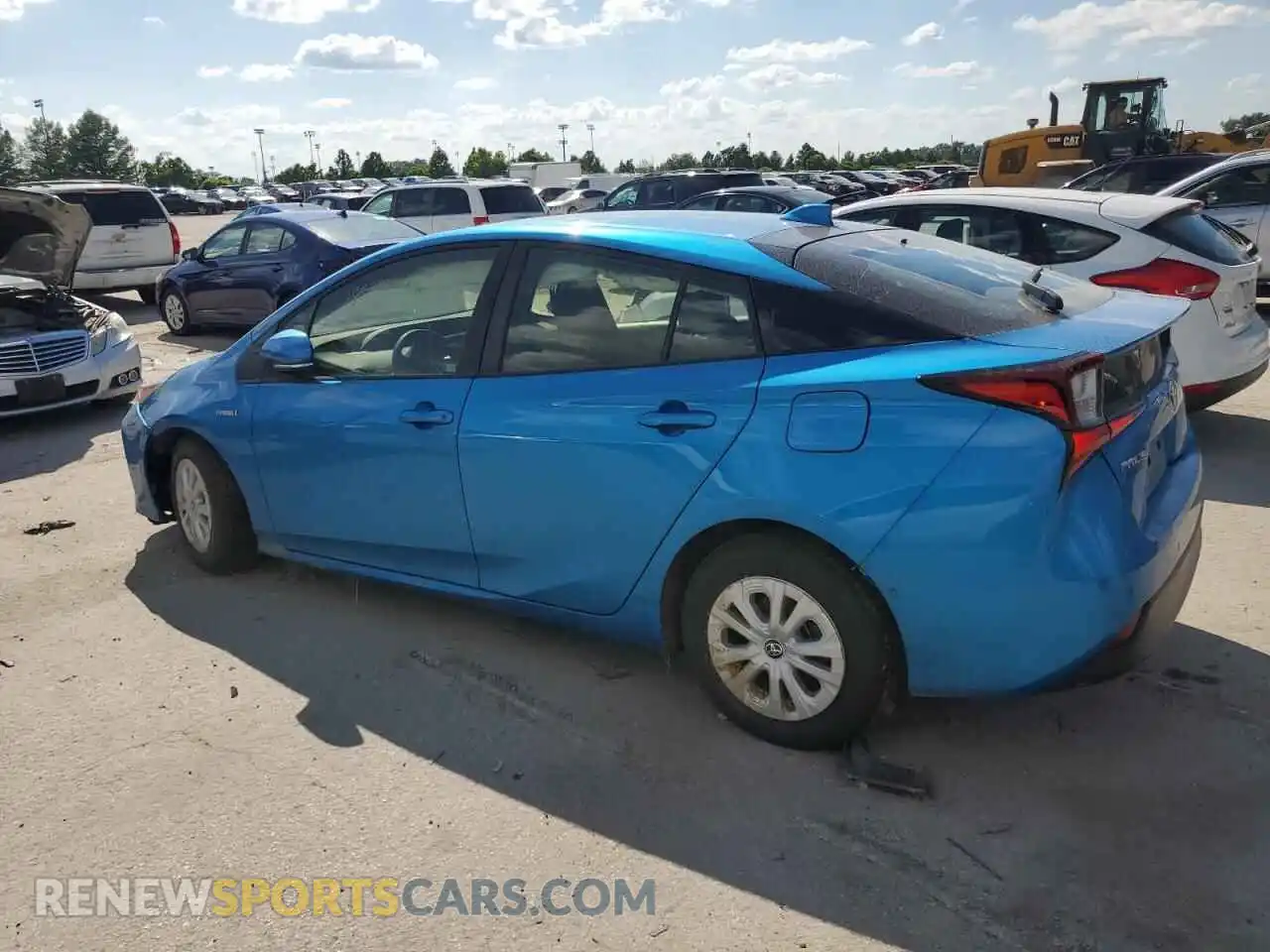 2 Photograph of a damaged car JTDKAMFU8M3137070 TOYOTA PRIUS 2021