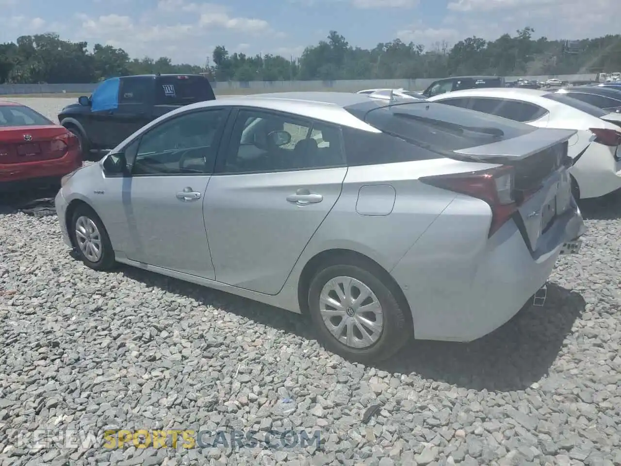 2 Photograph of a damaged car JTDKAMFU8M3138705 TOYOTA PRIUS 2021