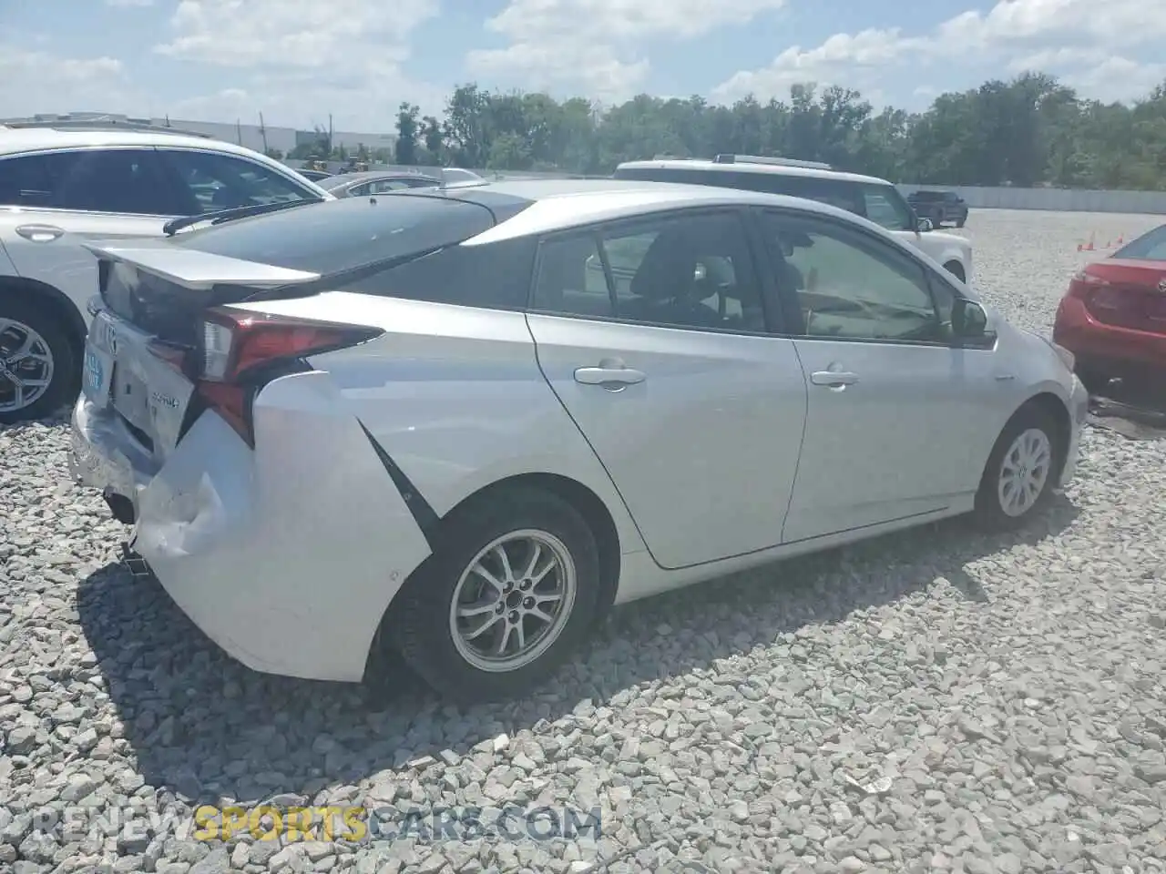 3 Photograph of a damaged car JTDKAMFU8M3138705 TOYOTA PRIUS 2021