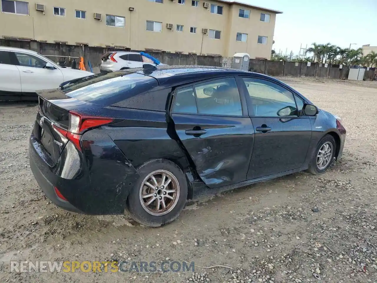 3 Photograph of a damaged car JTDKAMFU8M3143256 TOYOTA PRIUS 2021