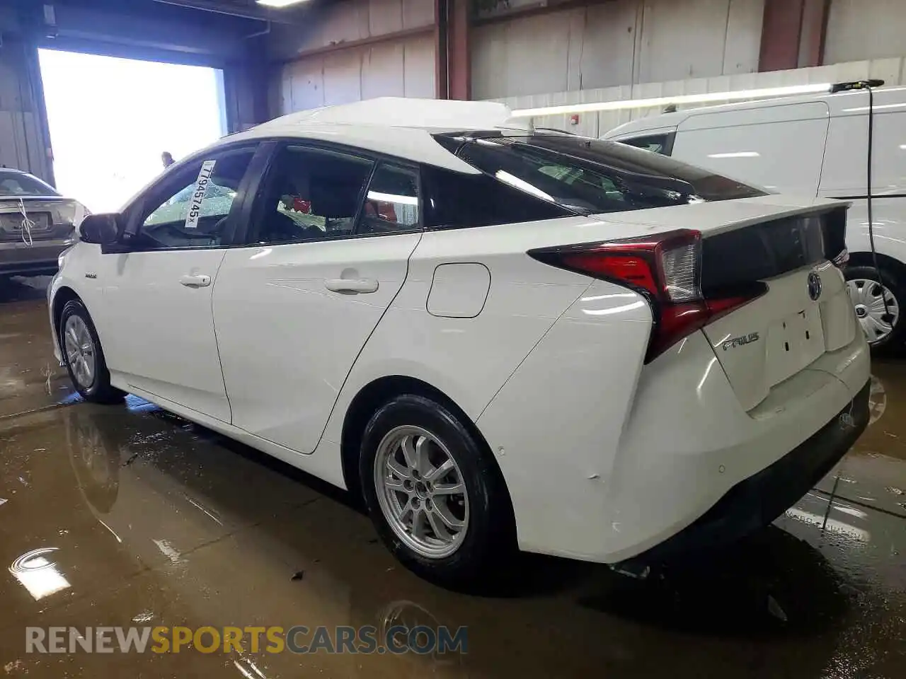 2 Photograph of a damaged car JTDKAMFU8M3144374 TOYOTA PRIUS 2021