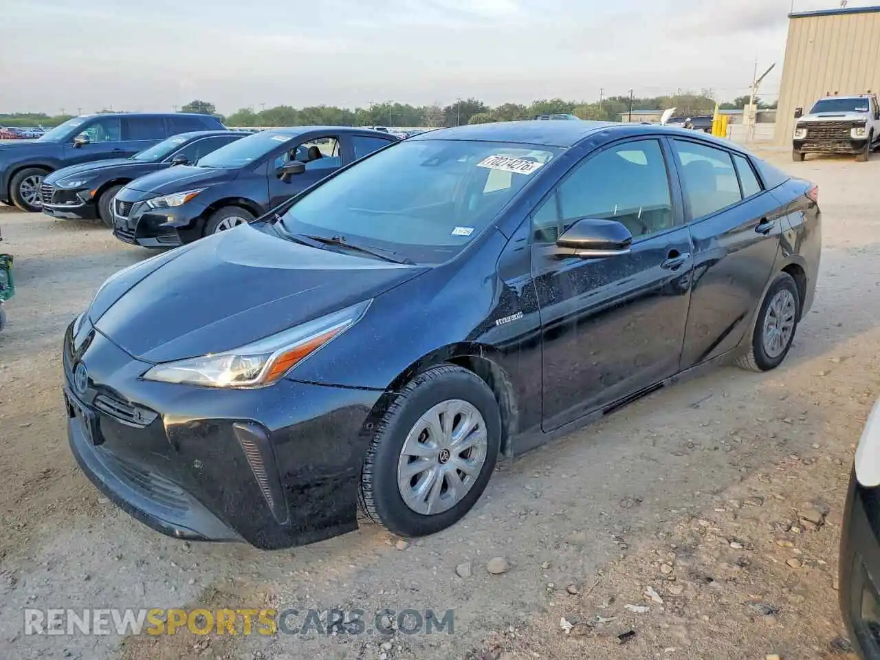 1 Photograph of a damaged car JTDKAMFU8M3146528 TOYOTA PRIUS 2021