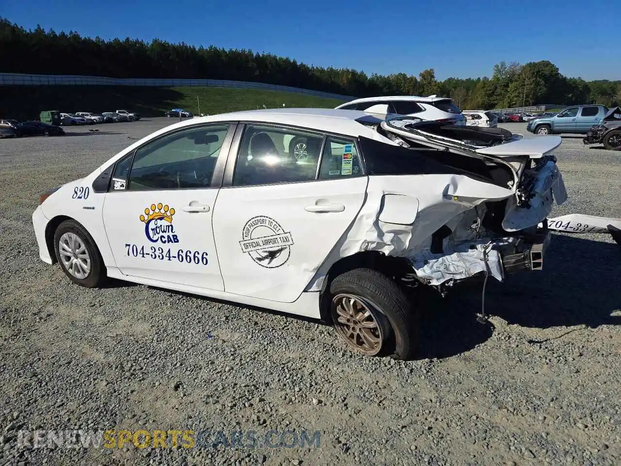2 Photograph of a damaged car JTDKAMFU8M3151163 TOYOTA PRIUS 2021