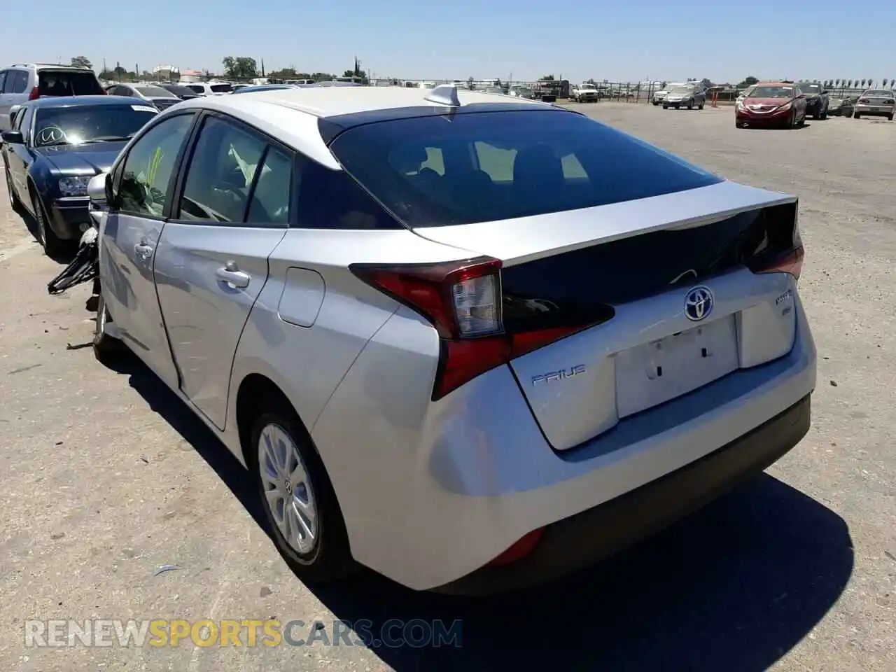 3 Photograph of a damaged car JTDKAMFU9M3127440 TOYOTA PRIUS 2021