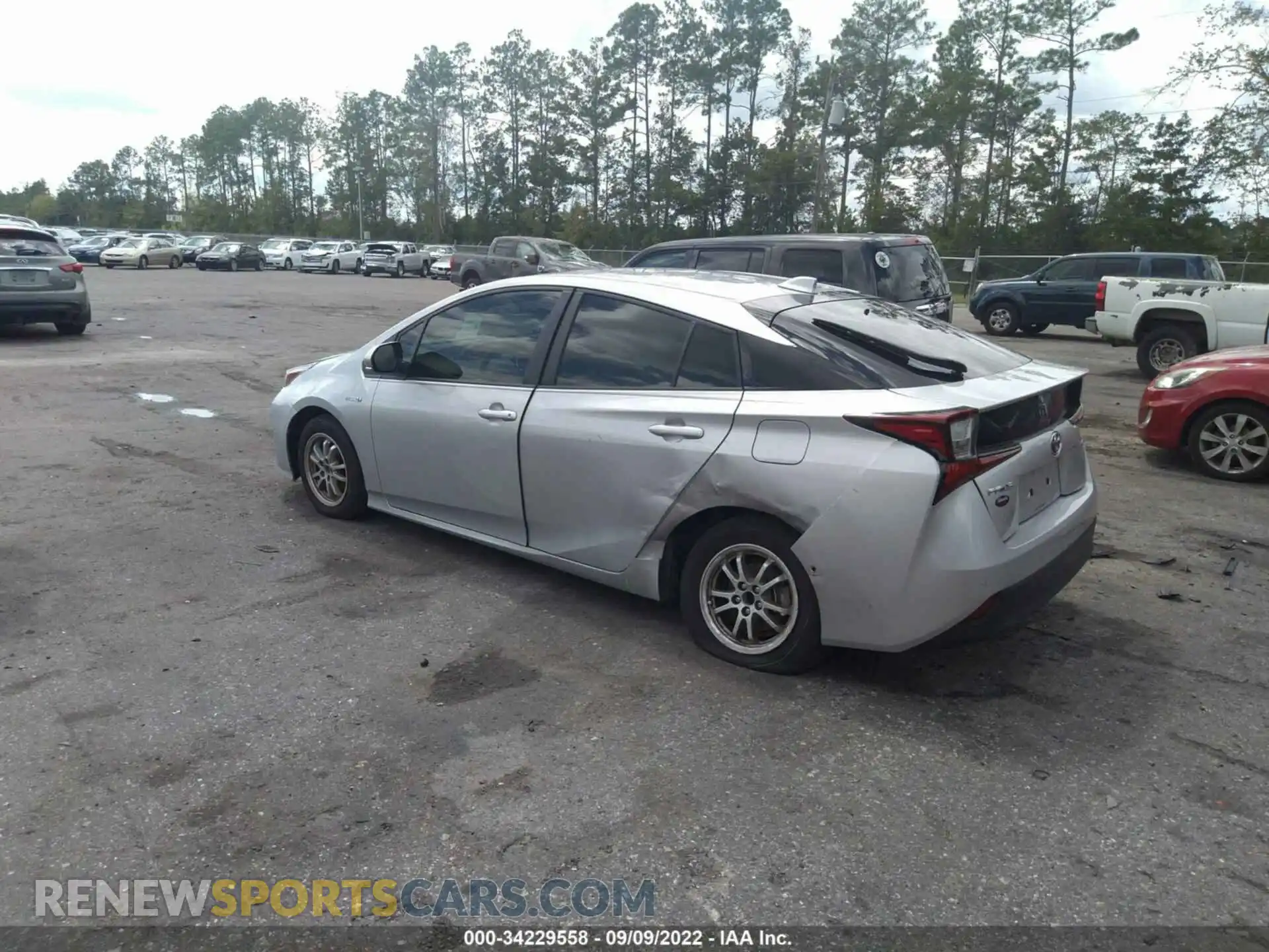 3 Photograph of a damaged car JTDKAMFU9M3127664 TOYOTA PRIUS 2021