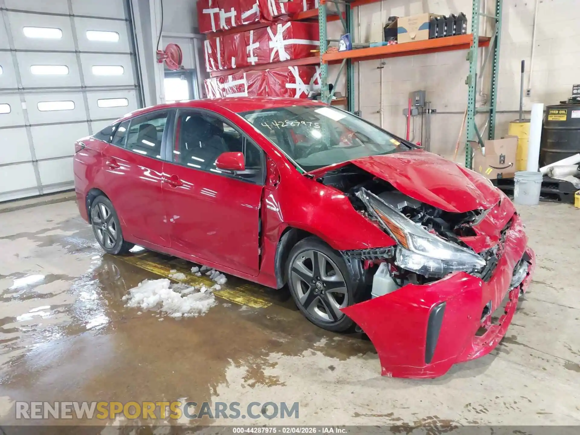 1 Photograph of a damaged car JTDKAMFU9M3134856 TOYOTA PRIUS 2021